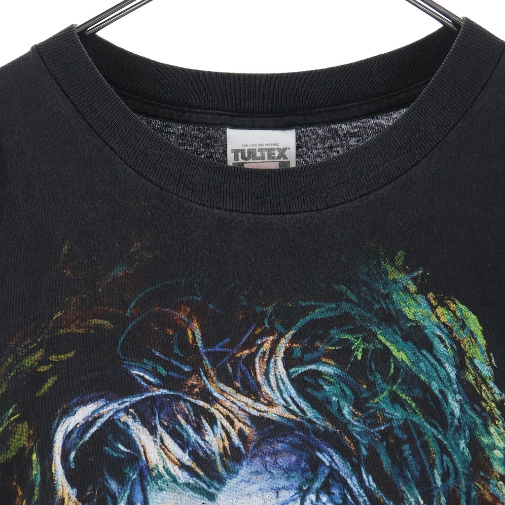 VINTAGE(ヴィンテージ) 90s ROB ZOMBIE 100% HARD CORE TEE ロブゾンビ バンド 半袖Tシャツ カットソー ブラック