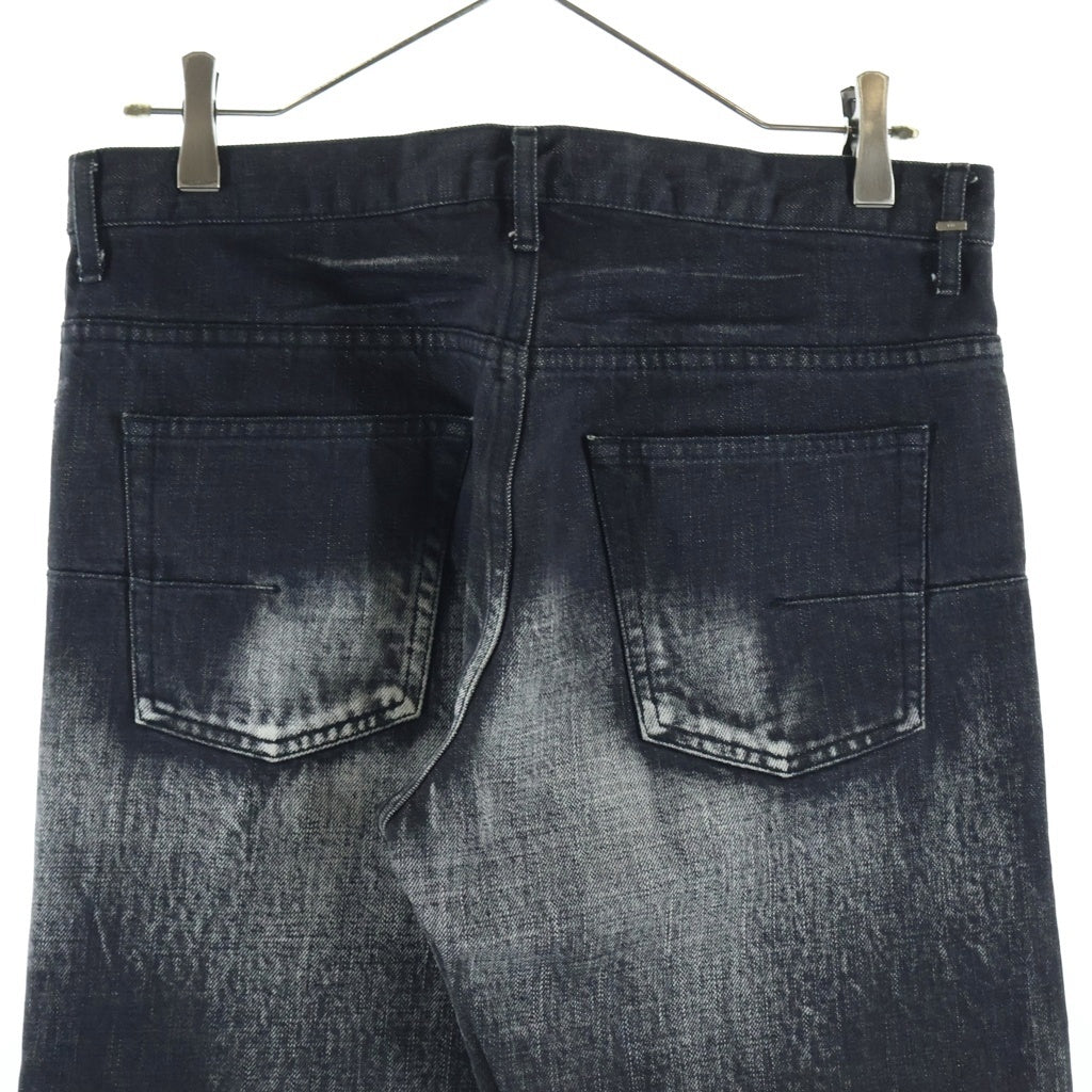 Dior HOMME(ディオールオム) 03AW Archive LUSTER期 エディ期 Claw Mark Denim Pants 爪痕 デニム パンツ ブラック