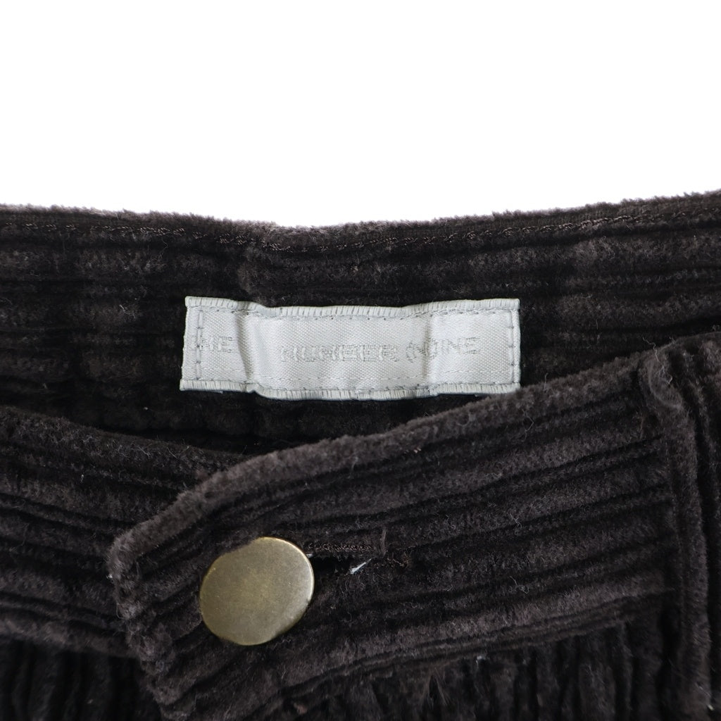 NUMBER (N)INE(ナンバーナイン) 02AW Archive ジョージ期 Corduroy Pants コーデュロイ パンツ ブラウン