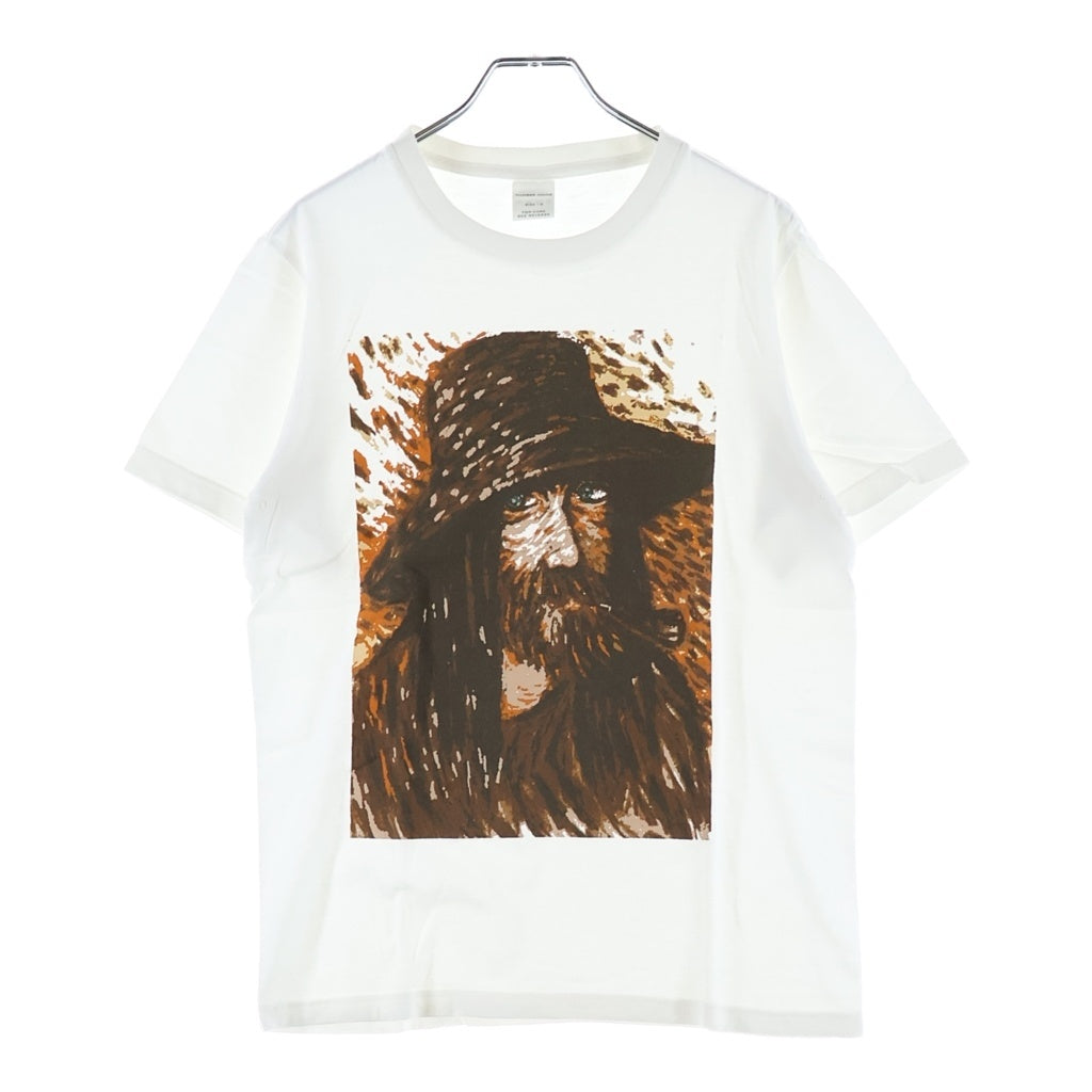 NUMBER (N)INE(ナンバーナイン) 02AW Archive ジョージ期 ゴッホ プリント 半袖Tシャツ カットソー ホワイト