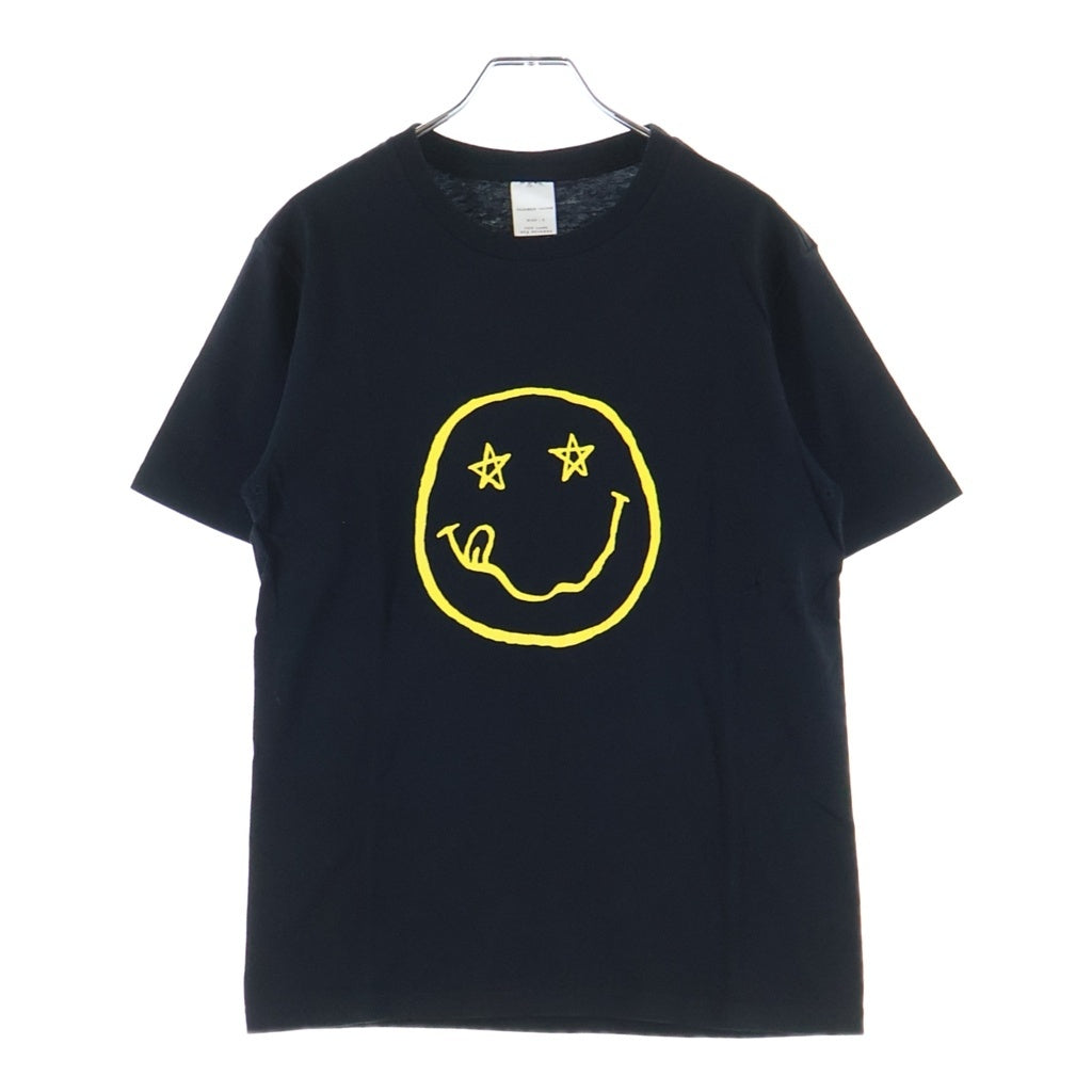 NUMBER (N)INE(ナンバーナイン) 03SS Archive カート期 Smile スマイル 半袖Tシャツ カットソー ブラック