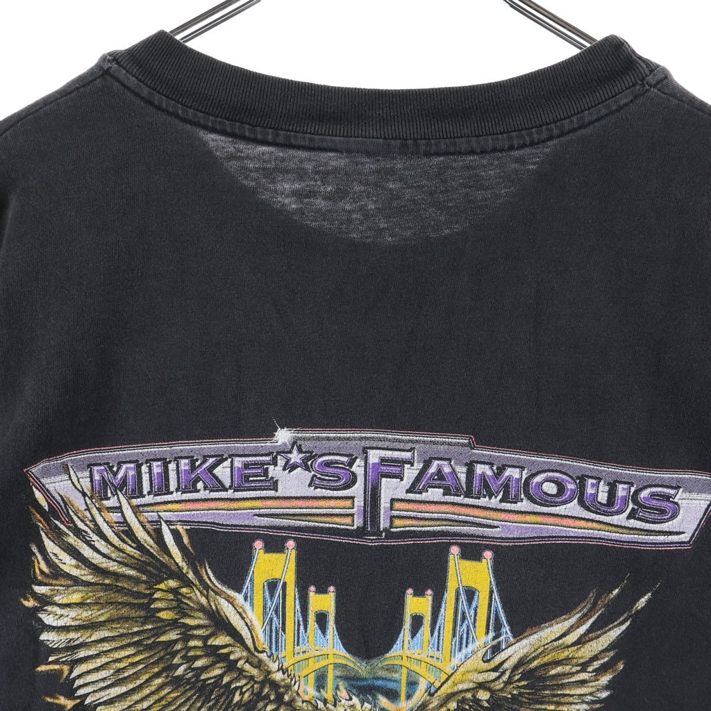 VINTAGE(ヴィンテージ) 90S Harley-Davidson Flame T-Shirt ハーレーダビッドソン フレイムロゴ 半袖Tシャツ グレー