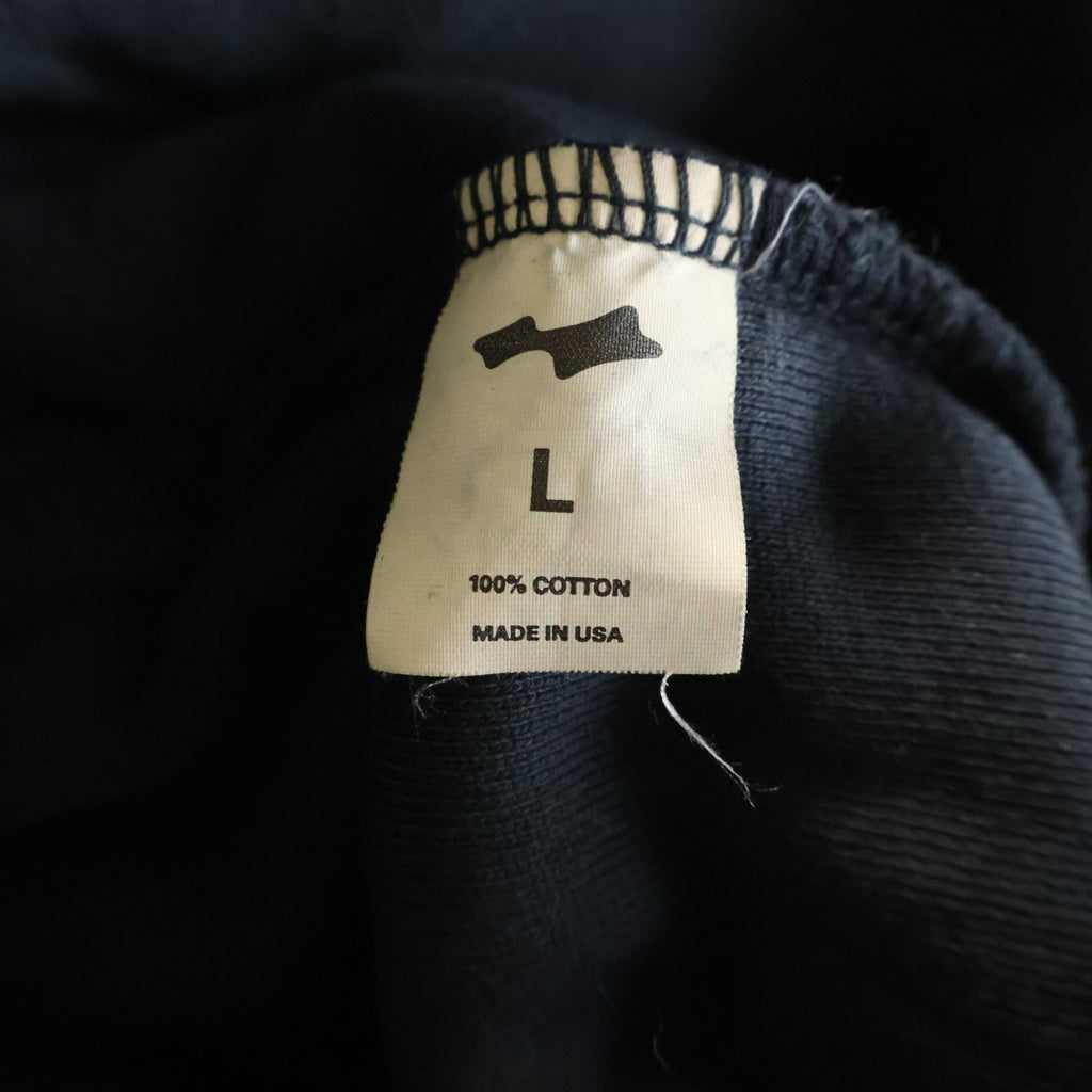 NO BRAND(ノーブランド) SKYLRK(スカイラーク) Reverse Pants リバース ロゴ刺繍 スウェットパンツ ブラック
