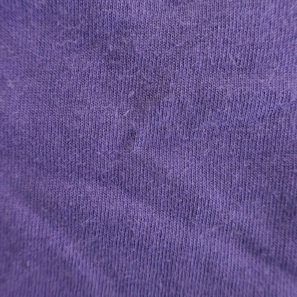 Maison Martin Margiela(メゾンマルタンマルジェラ) 05AW ARCHIVE ここのえ期 エイズT 両面プリント Vネック半袖Tシャツ カットソー パープル 30 XM099