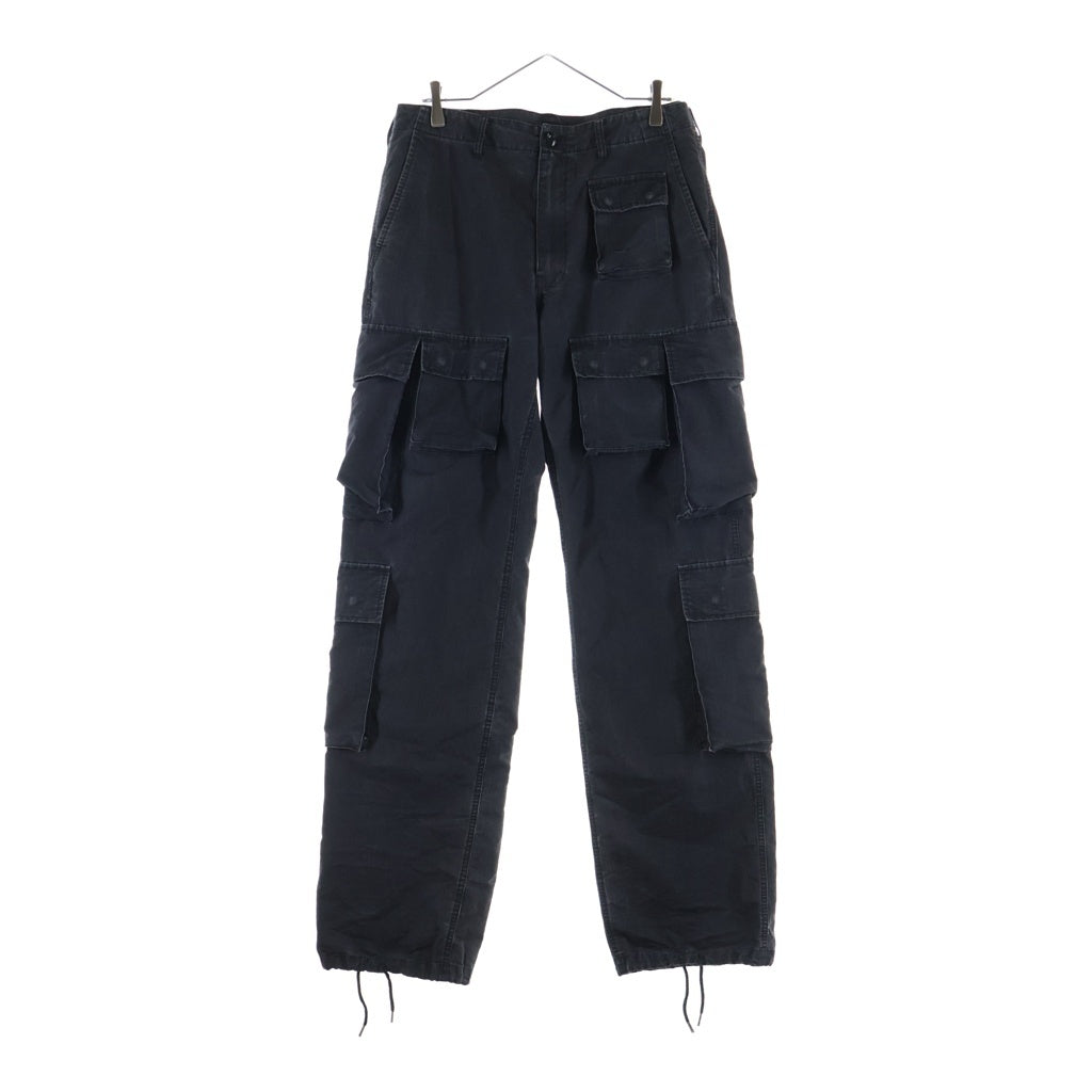 TAKAHIROMIYASHITA The SoloIst.(タカヒロミヤシタザソロイスト) 25AW B.D.U PANTS マルチポケット ドローコード カーゴパンツ ブラック 0016AW25