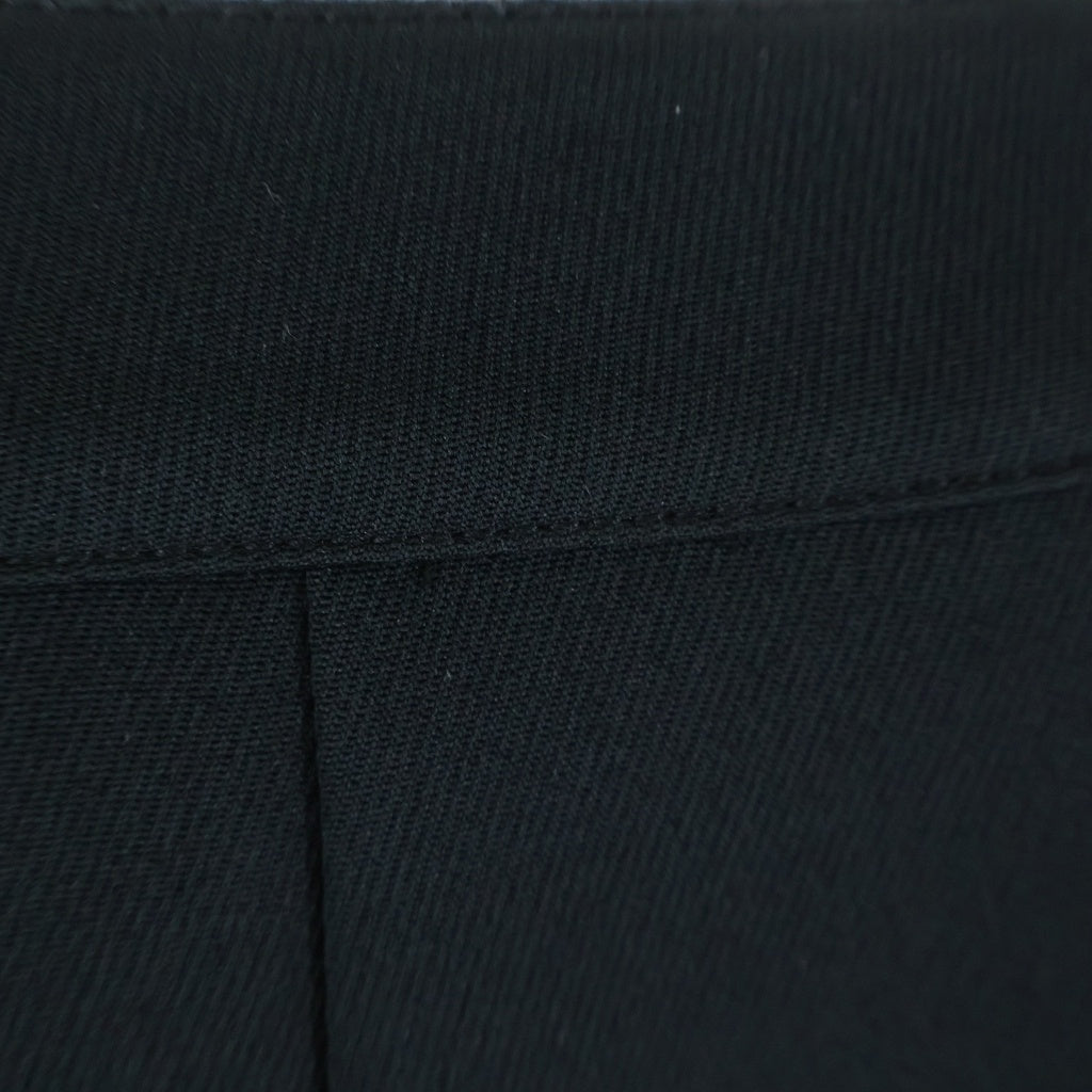 COURREGES(クレージュ) 24AW 2-POCKET TWILL MINI SKIRT ロゴ刺繍 ツイルミニスカート ブラック レディース VESCJU188PL00079999