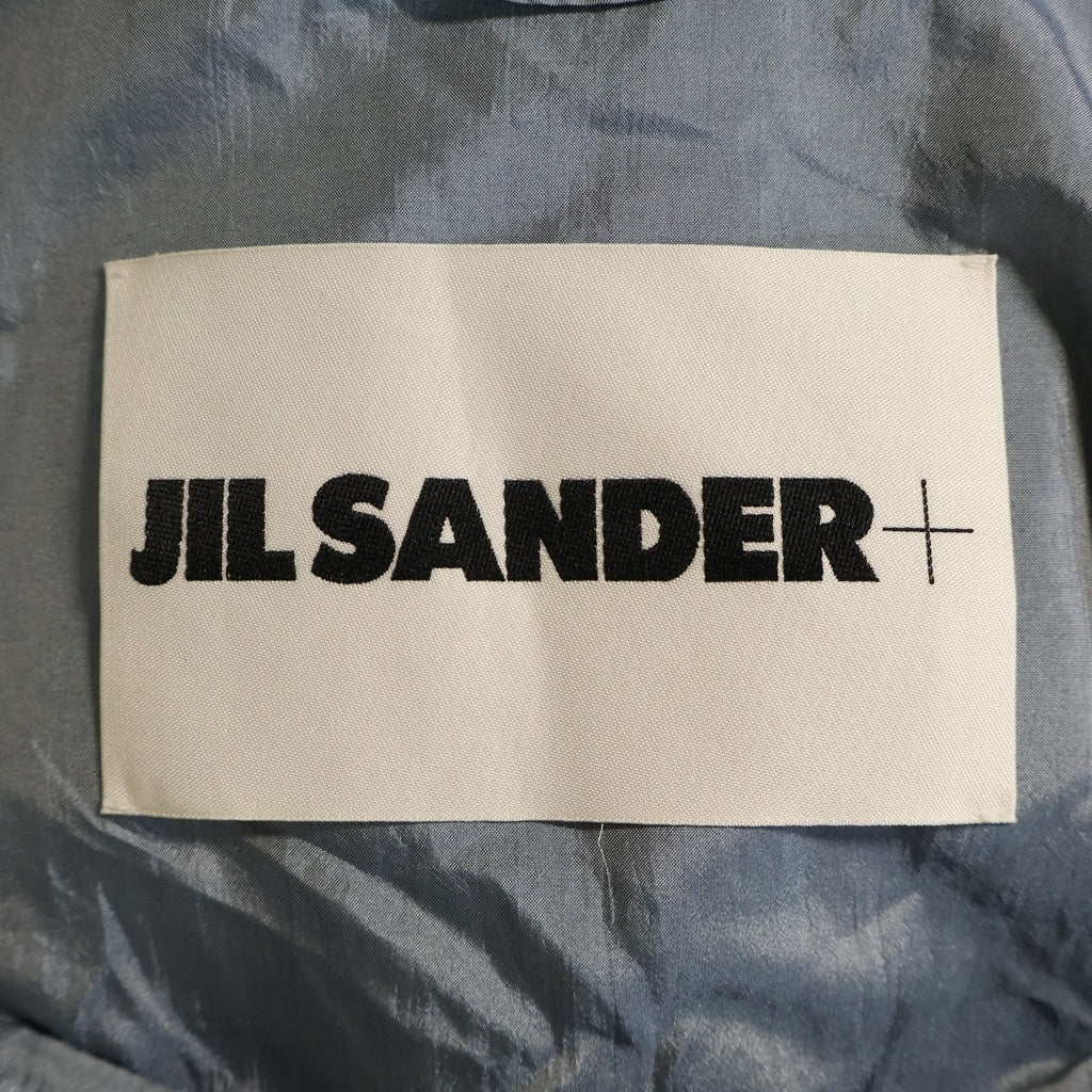 JIL SANDER(ジルサンダー) SPORTSWEAR 010 ドローコード ナイロンシルクコーチジャケット ブルー J47SW0010 J70003