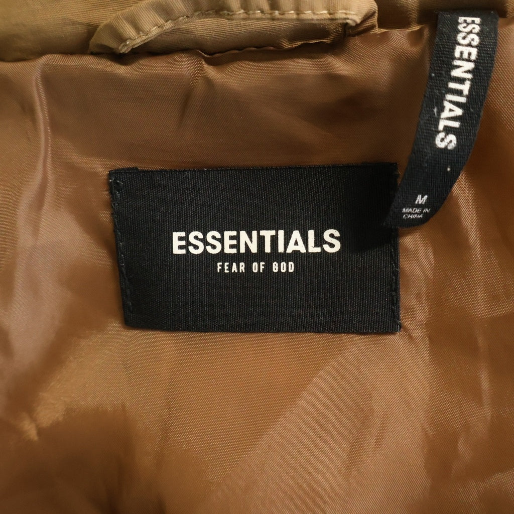 FEAR OF GOD ESSENTIALS(フィアオブゴッド エッセンシャルズ) PADDED JACKET パデット 中綿ジャケット ブラウン