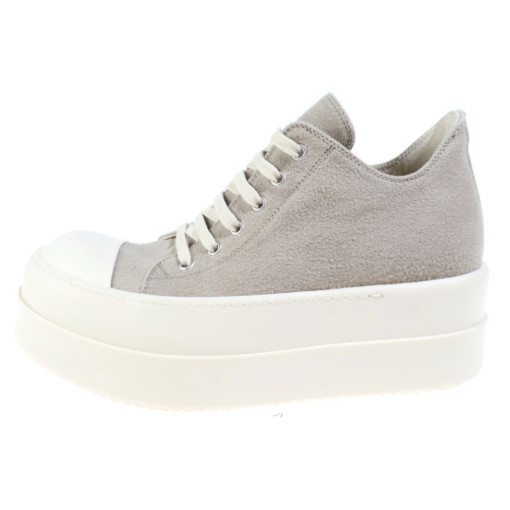 DRKSHDW(ダークシャドウ) 25AW DOUBLE BUMPER LOW SNEAKS ダブルバンパー ローカットスニーカー グレー DS02E7832-BMO