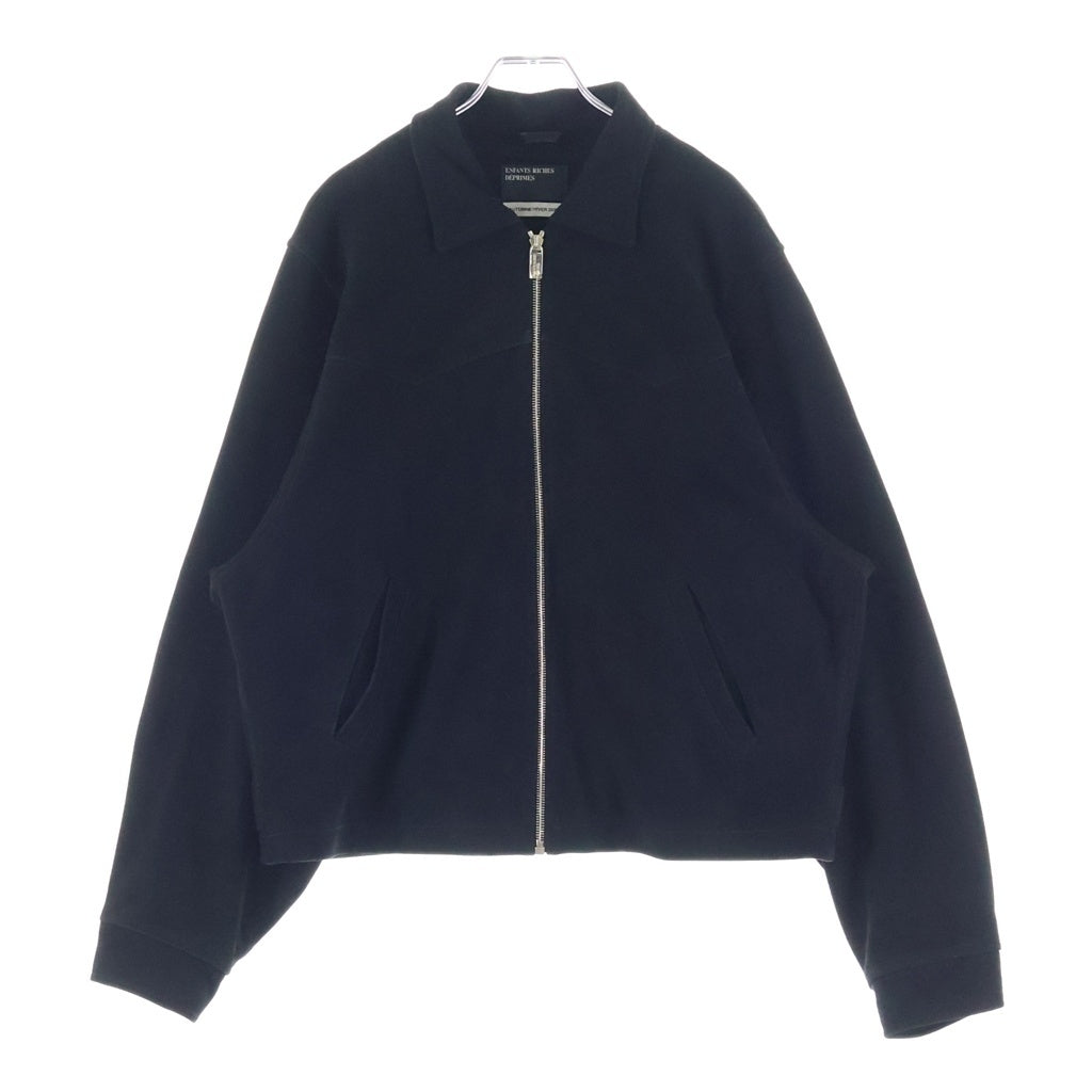 ENFANTS RICHES DEPRIMES(アンファンリッシュデプリメ) Suede Western Jacket スウェード ウェスタンジャケット ブラック