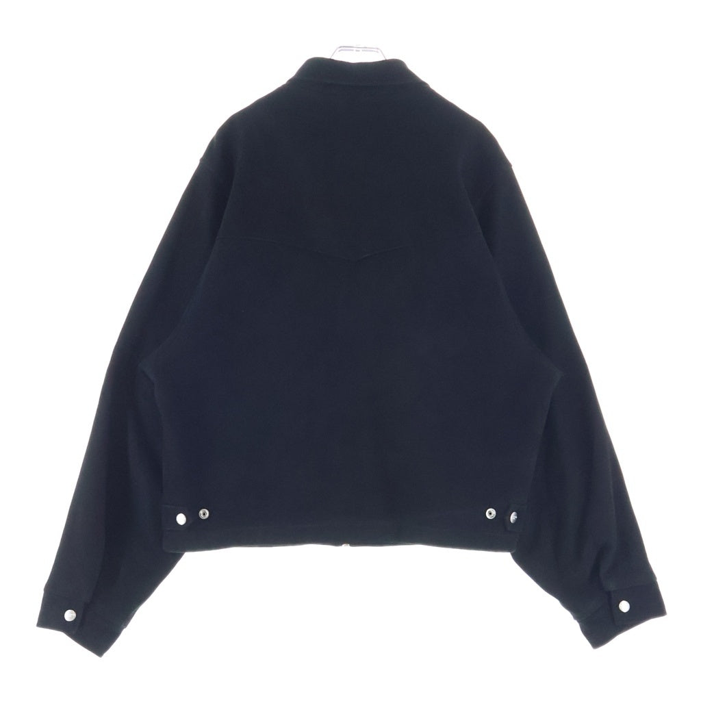 ENFANTS RICHES DEPRIMES(アンファンリッシュデプリメ) Suede Western Jacket スウェード ウェスタンジャケット ブラック