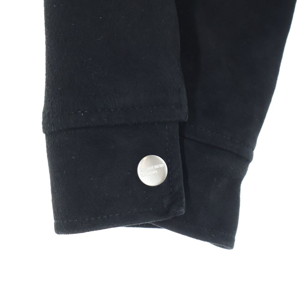 ENFANTS RICHES DEPRIMES(アンファンリッシュデプリメ) Suede Western Jacket スウェード ウェスタンジャケット ブラック