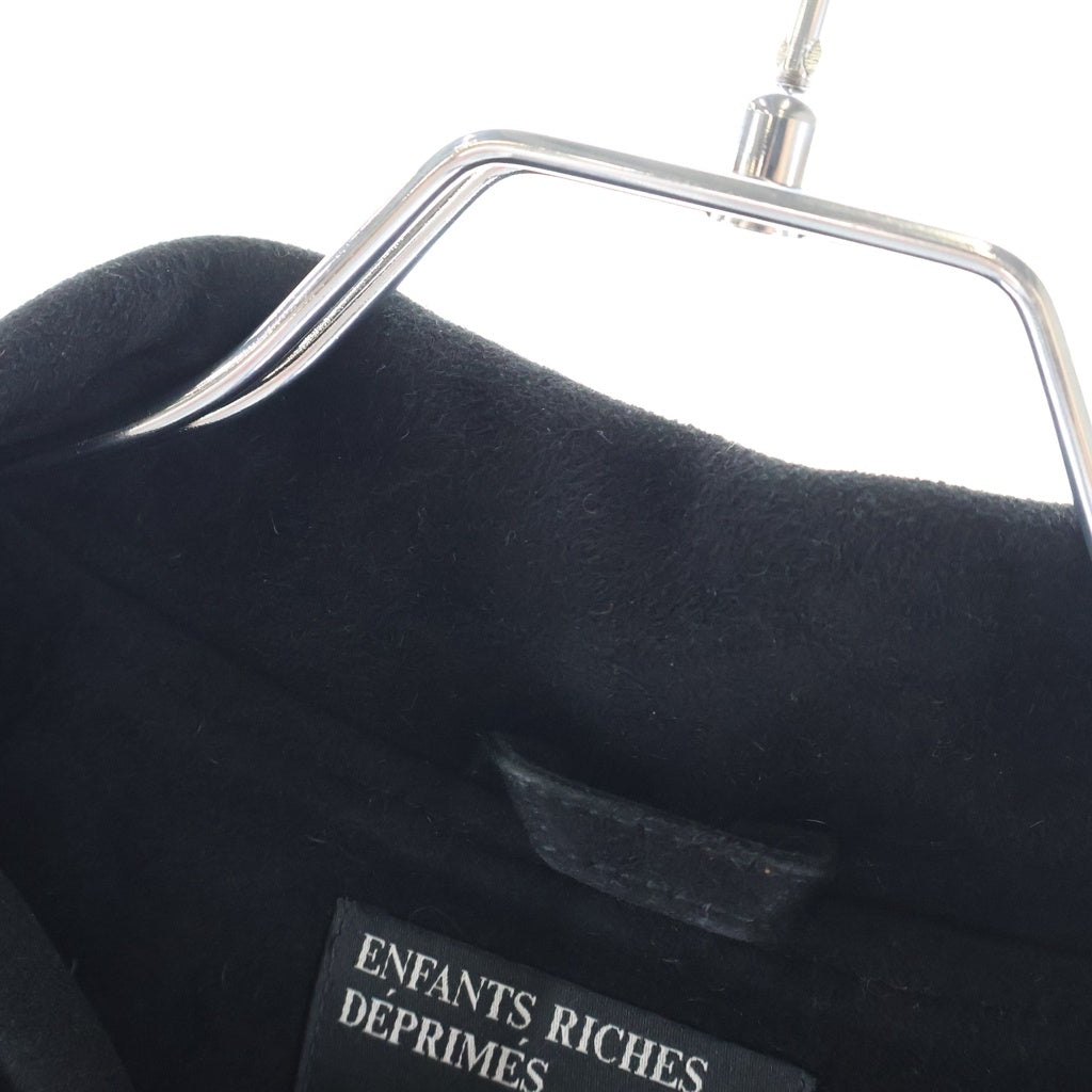 ENFANTS RICHES DEPRIMES(アンファンリッシュデプリメ) Suede Western Jacket スウェード ウェスタンジャケット ブラック