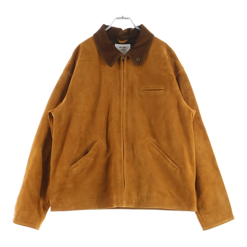 TOKYO INDIANS MC(トーキョー インディアンズ) Timc Inc. Deerskin Jacket ディアスキン コーデュロイカラー ブルゾン ブラウン