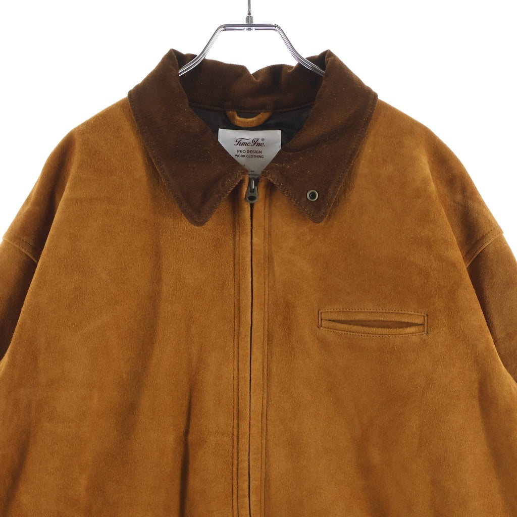 TOKYO INDIANS MC(トーキョー インディアンズ) Timc Inc. Deerskin Jacket ディアスキン コーデュロイカラー ブルゾン ブラウン