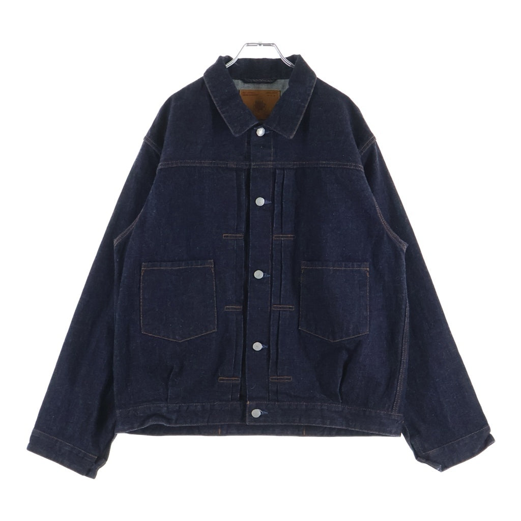 GDC(ジーディーシー) 26SS ORIGINAL GARMENT ARIZONA DENIM PANT ボタンフライ ワイドテーパード デニムジャケット インディゴ GD0314