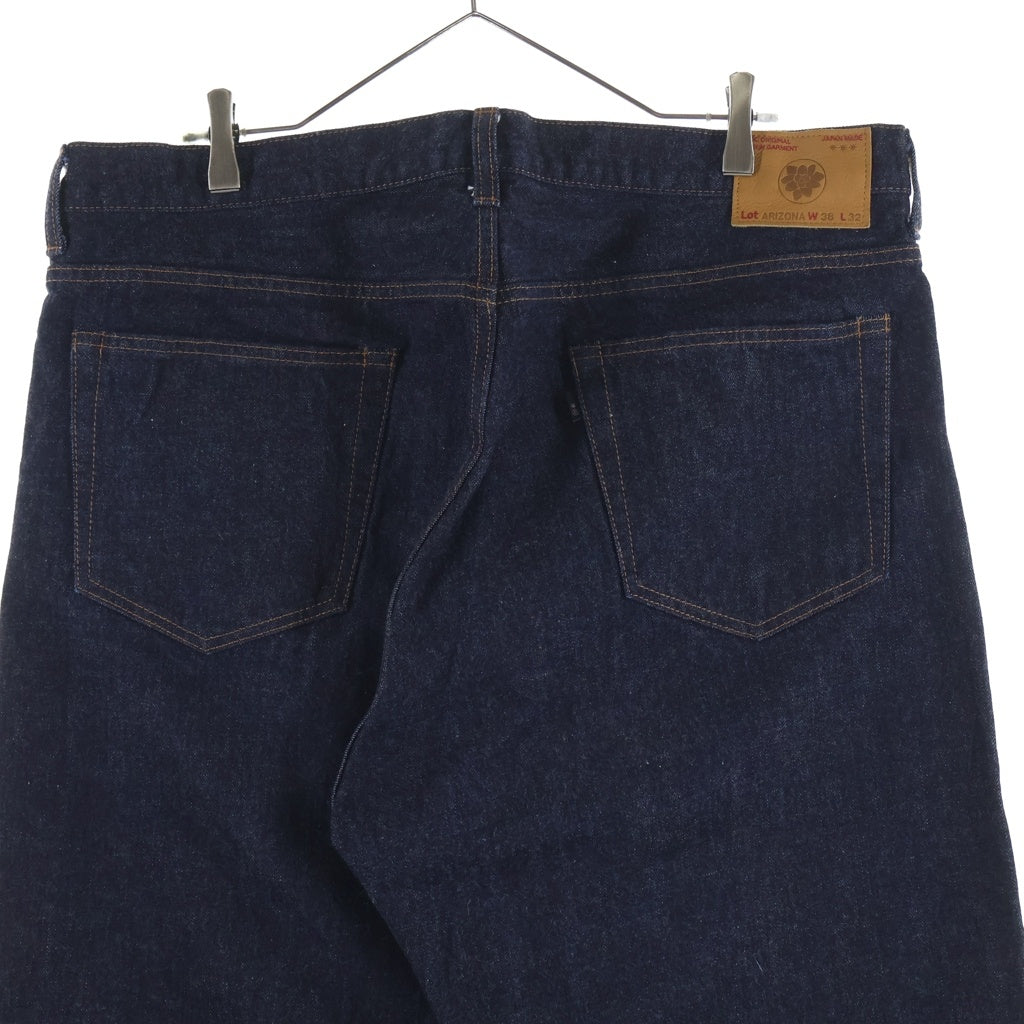 GDC(ジーディーシー) 26SS ORIGINAL GARMENT ARIZONA DENIM PANT ボタンフライ ワイドテーパード デニムパンツ インディゴ GD0312