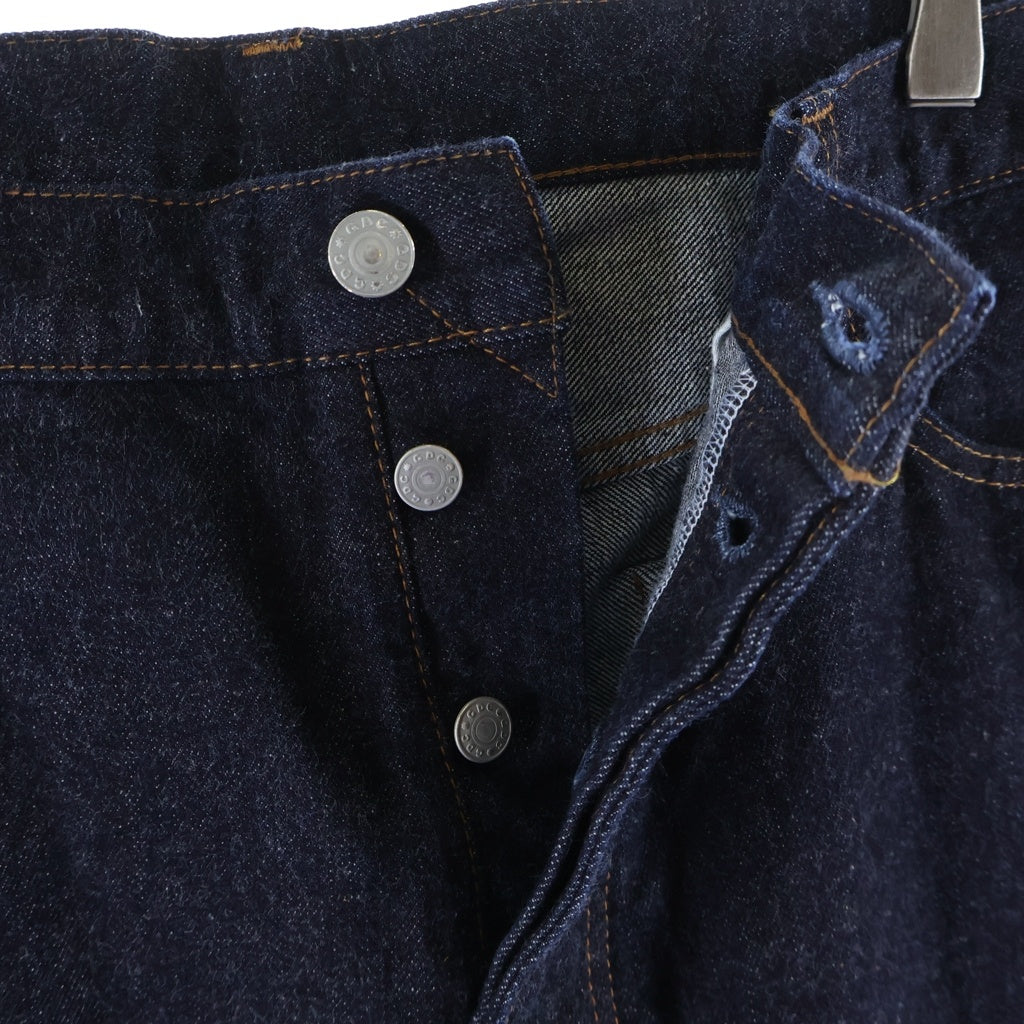 GDC(ジーディーシー) 26SS ORIGINAL GARMENT ARIZONA DENIM PANT ボタンフライ ワイドテーパード デニムパンツ インディゴ GD0312
