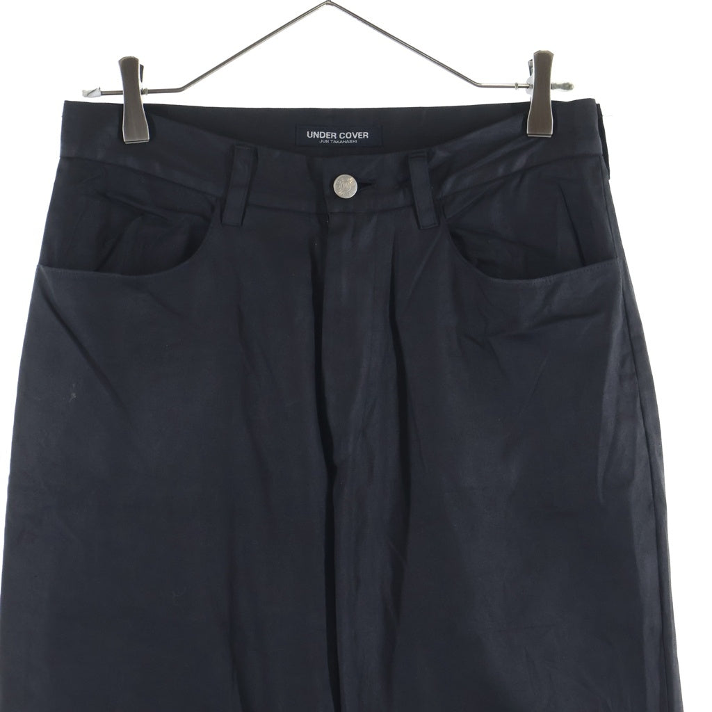 UNDERCOVER(アンダーカバー) 96SS ARCHIVE NYLON LINE PANTS ドクロ期 ナイロン ライン パンツ ブラック UC-6S-P-05