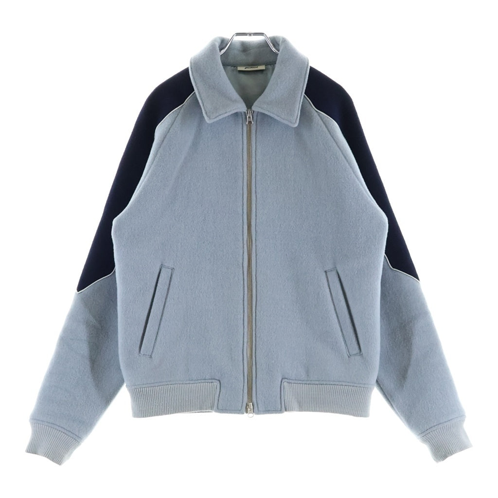 NO BRAND(ノーブランド) jichoi (ジチョイ) 25AW Zip Up Jacket Korea バイカラー ジップアップジャケット グレー