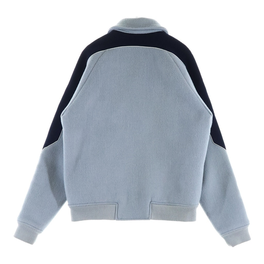 NO BRAND(ノーブランド) jichoi (ジチョイ) 25AW Zip Up Jacket Korea バイカラー ジップアップジャケット グレー