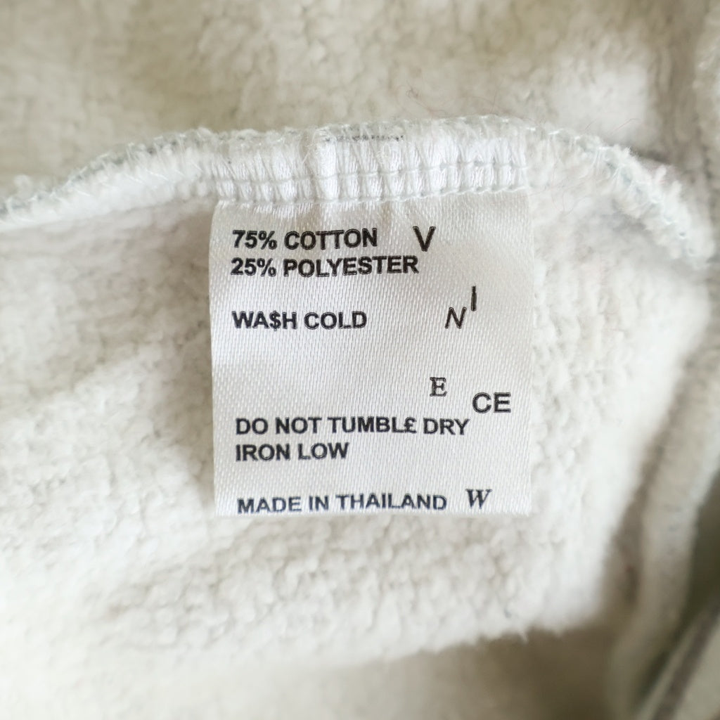 NO BRAND(ノーブランド) VeniceM (ヴェニチェム) Zip Up Hoodie ジップアップ フーディー パーカー アイボリー