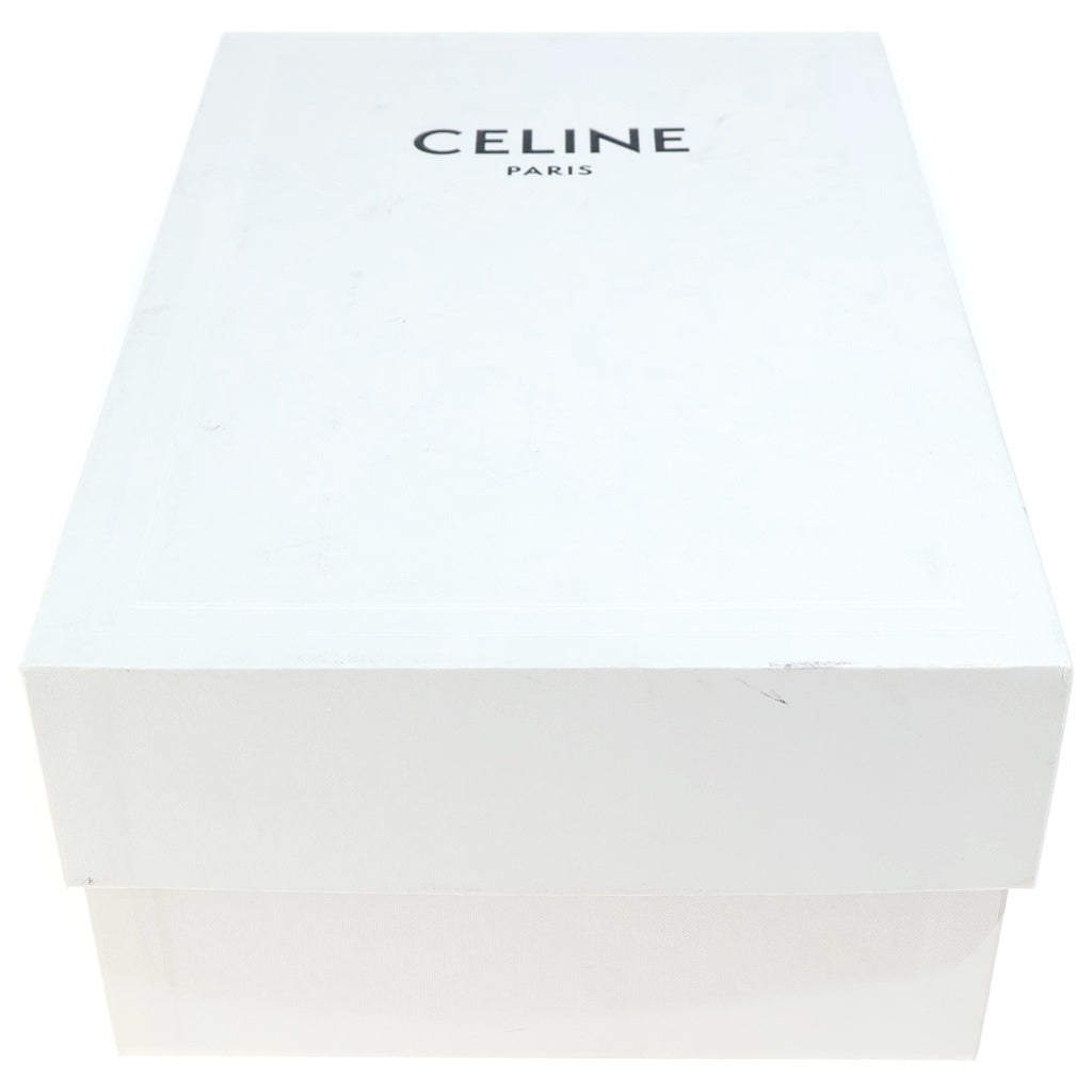 CELINE(セリーヌ) Leather Flat レザー フラットサンダル ボルドー レディース