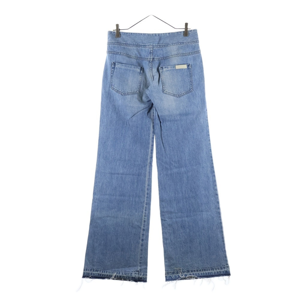 Chloe(クロエ) Wide Denim Pants ワイド ローウエスト デニムパンツ インディゴ レディース