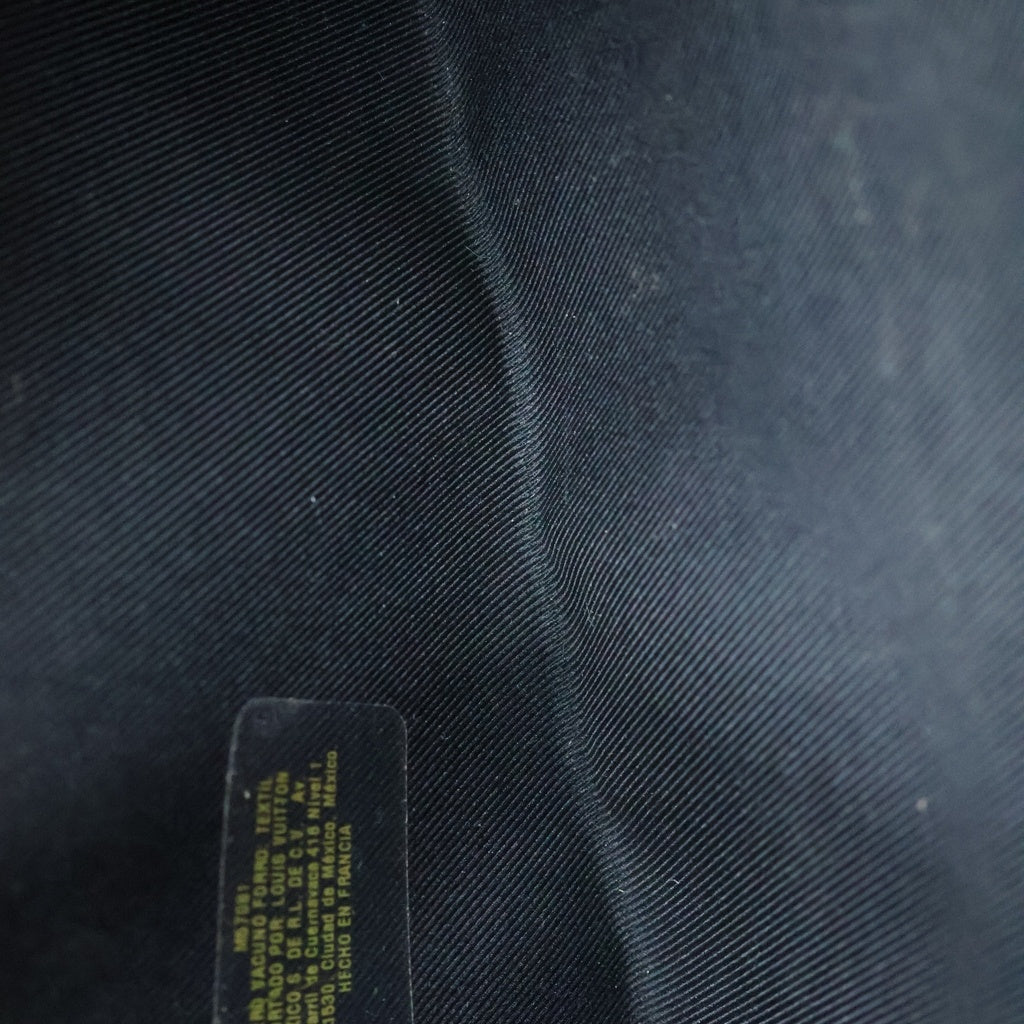 LOUIS VUITTON(ルイヴィトン) LVアエログラム テイクオフ・スリング レザー ショルダーバッグ ブラック M57081