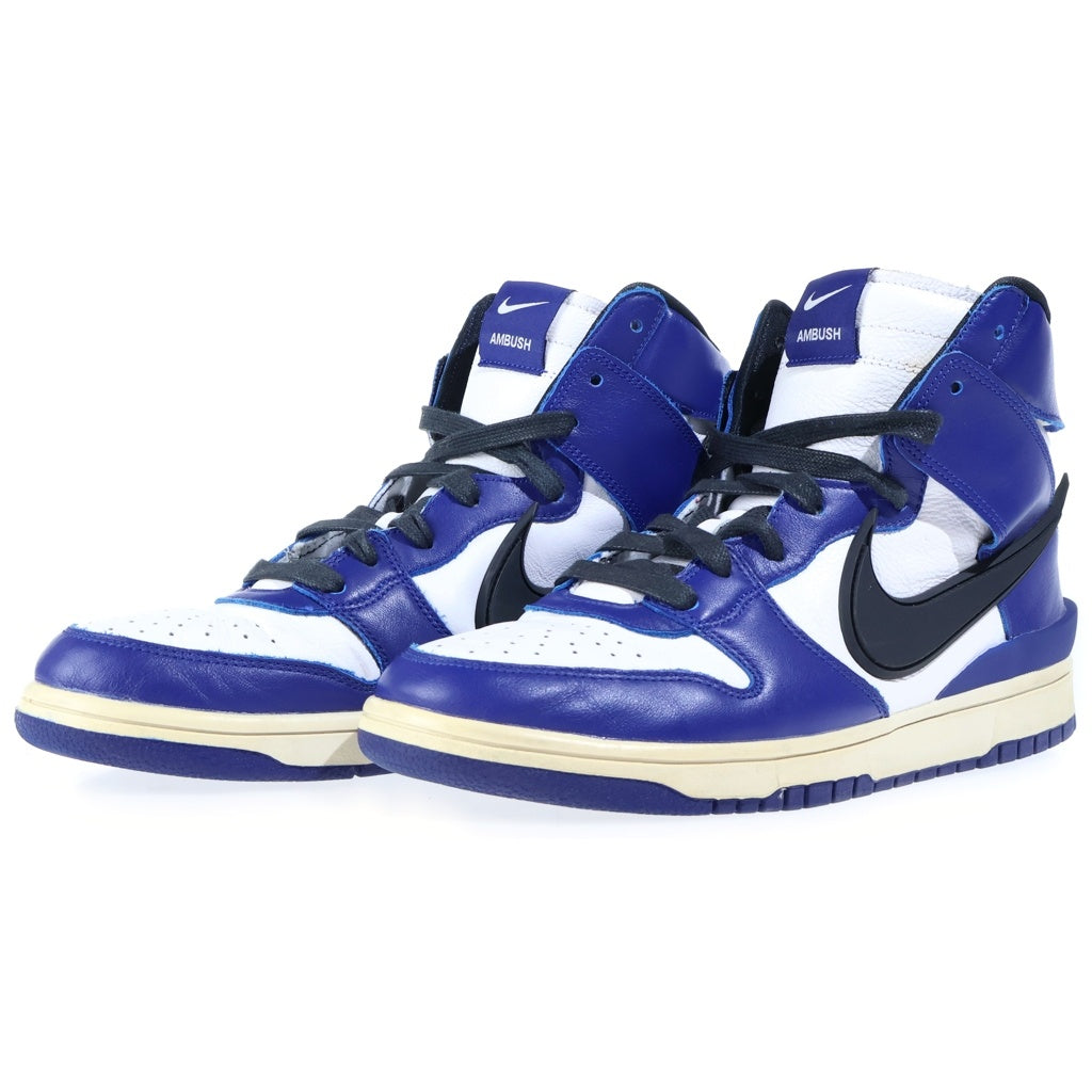 NIKE(ナイキ) × AMBUSH DUNK HIGH DEEP ROYAL CU7544-400 アンブッシュ ダンクハイ ディープロイヤル ハイカットスニーカー シューズ ブルー/ホワイト US9/27cm