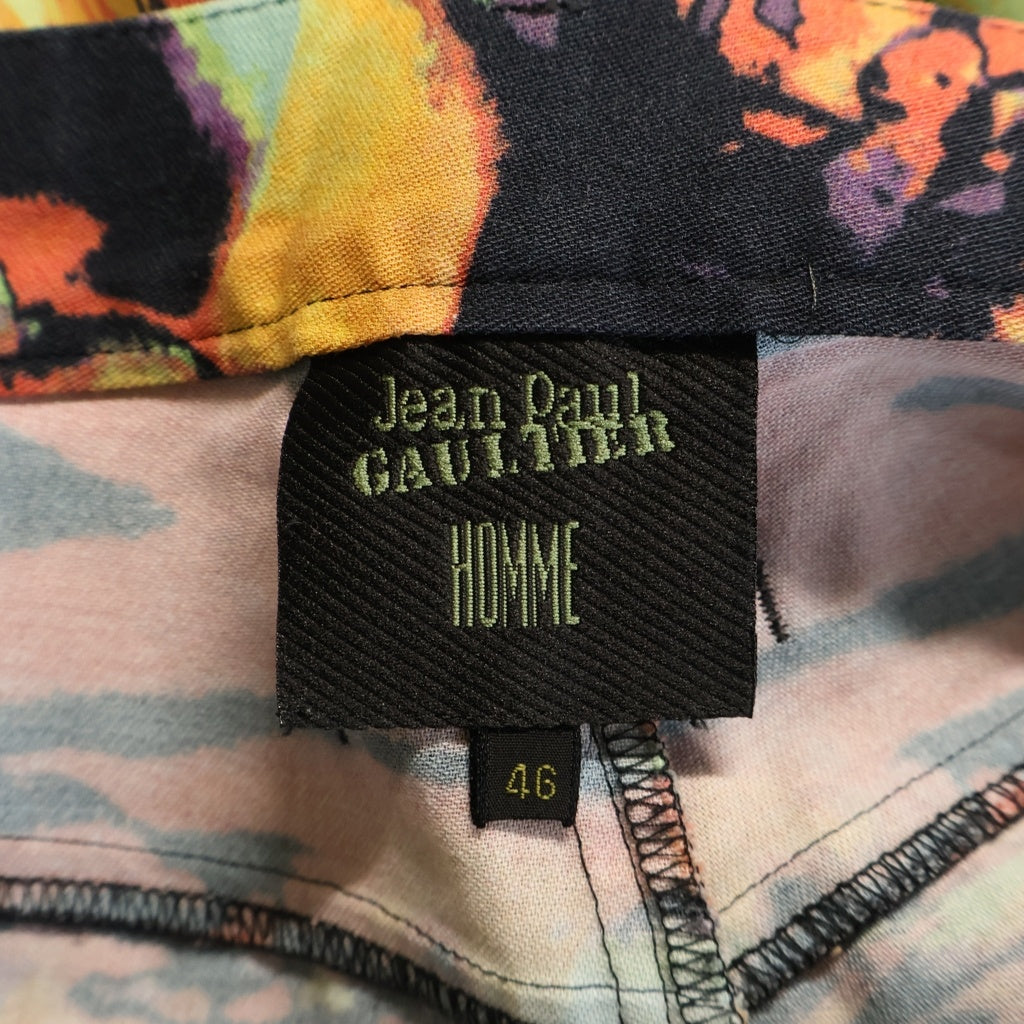 Jean Paul GAULTIER(ジャンポールゴルチエ) HOMME 90S PSYCHEDELIC PANTS サイケ パンツ マルチカラー