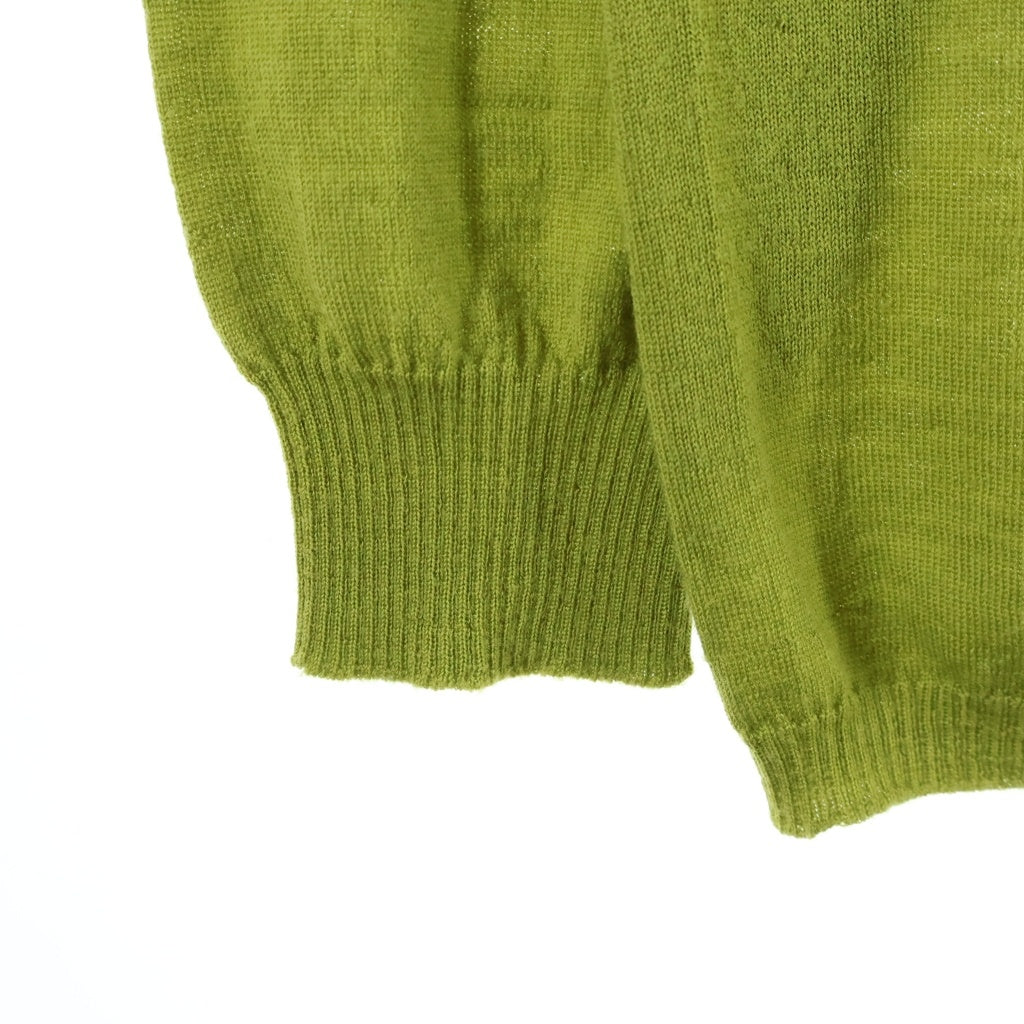 Rick Owens(リックオウエンス) 23AW OVERSIZED ROUND NECK KNIT オーバーサイズ ラウンドネック ニット グリーン RU02C7627-M