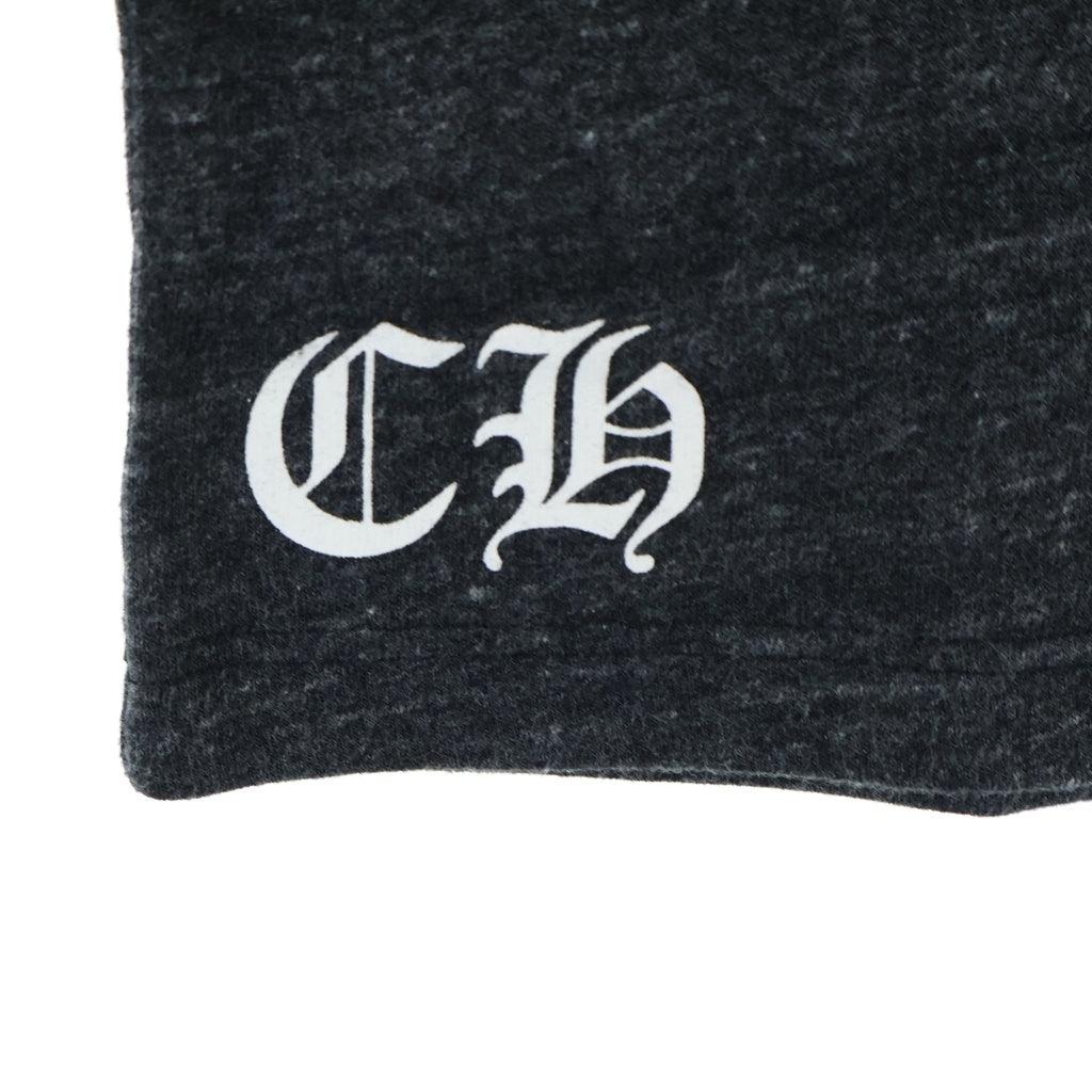CHROME HEARTS(クロムハーツ) OLD Back Cemetery Cross Tee オールド バック セメタリークロス Vネック 半袖Tシャツ カットソー ブラック