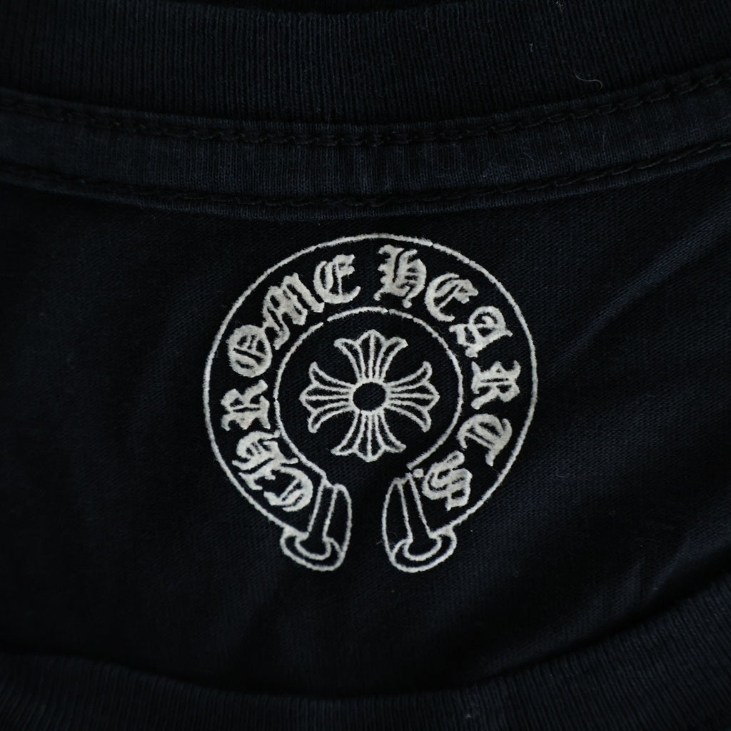 CHROME HEARTS(クロムハーツ) OLD Back Scroll Label Tee オールド バック スクロールラベル 半袖Tシャツ カットソー ブラック