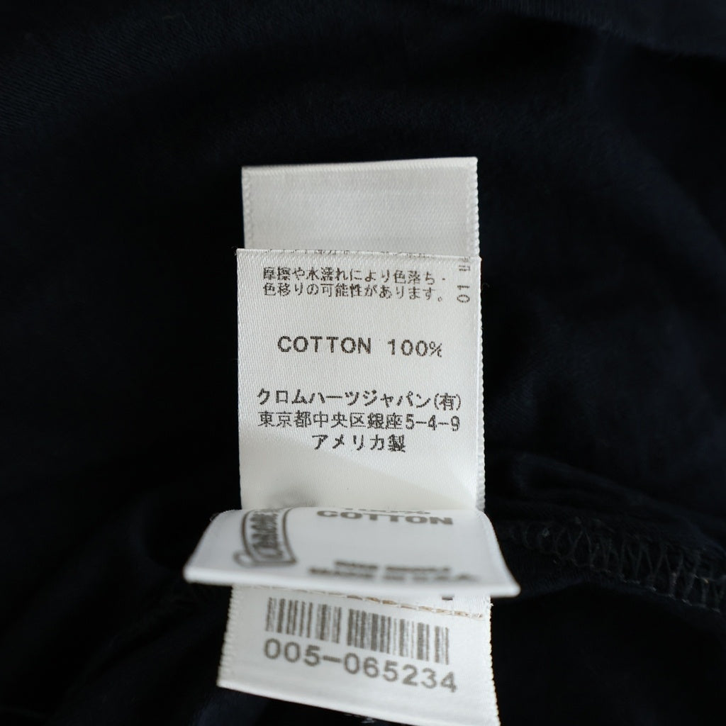 CHROME HEARTS(クロムハーツ) OLD Back Scroll Label Tee オールド バック スクロールラベル 半袖Tシャツ カットソー ブラック