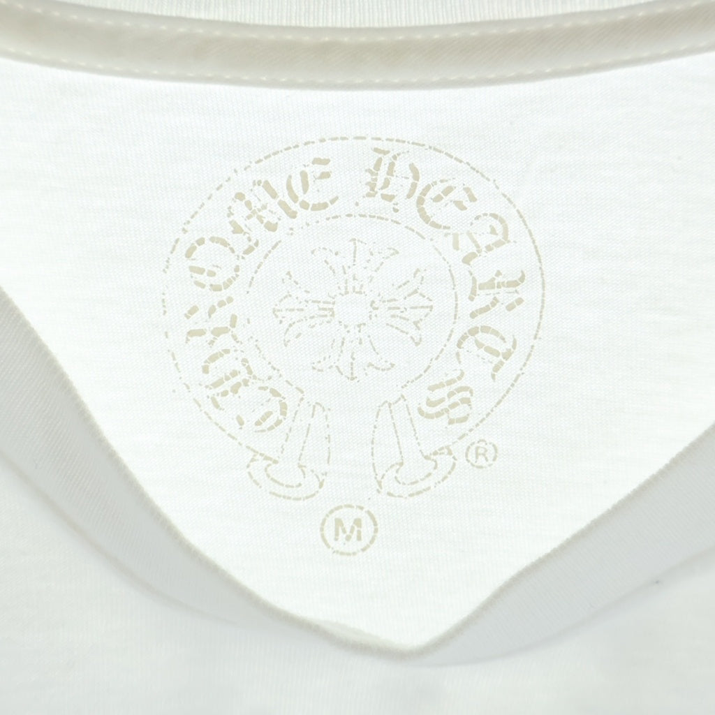 CHROME HEARTS(クロムハーツ) Back Made in Hollywood Tee オールド バック メイドインハリウッド 半袖Tシャツ カットソー ホワイト