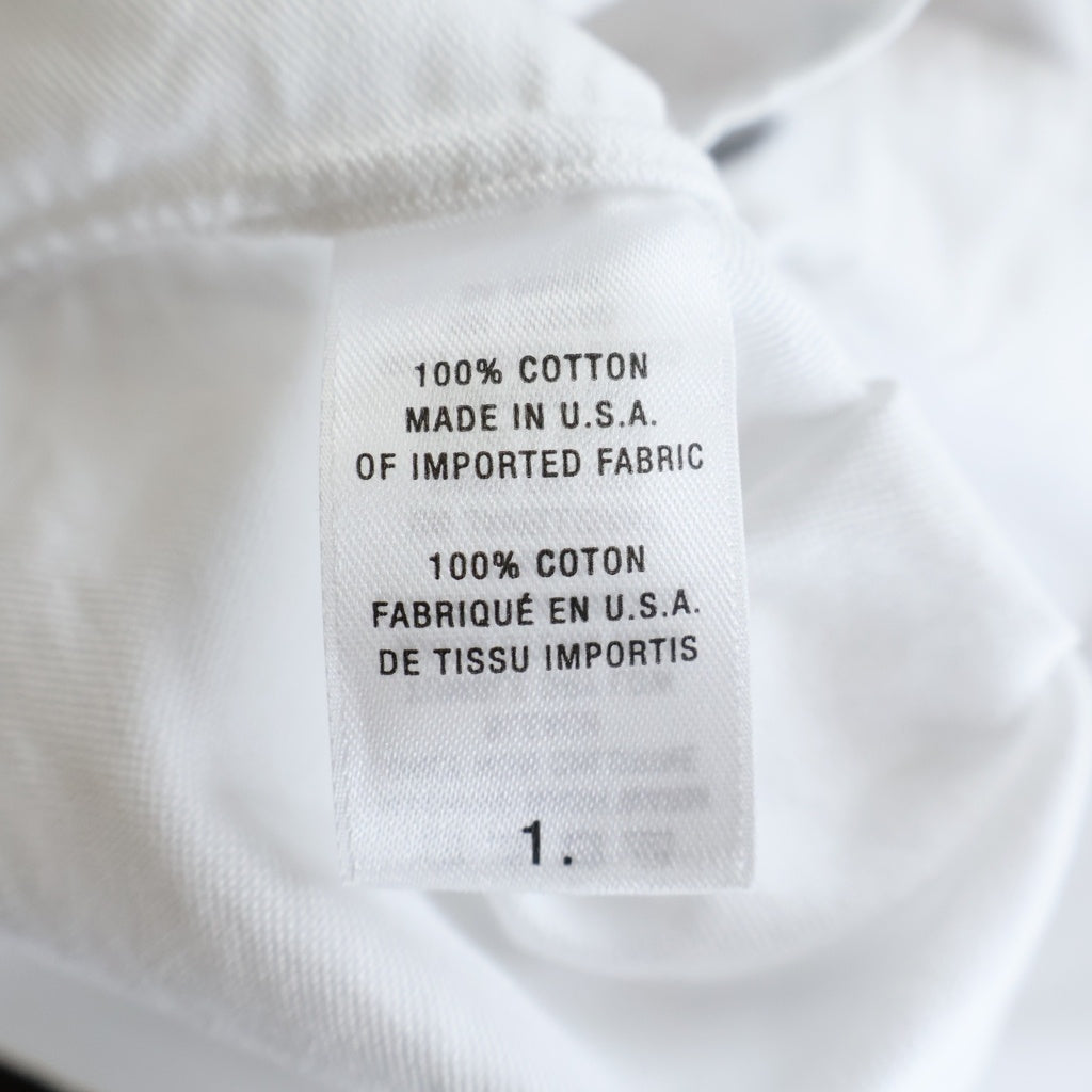 THOM BROWNE(トムブラウン) L/S Shirt トリコロール オックスフォードボタンダウンシャツ ホワイト MWL010E-00139-100