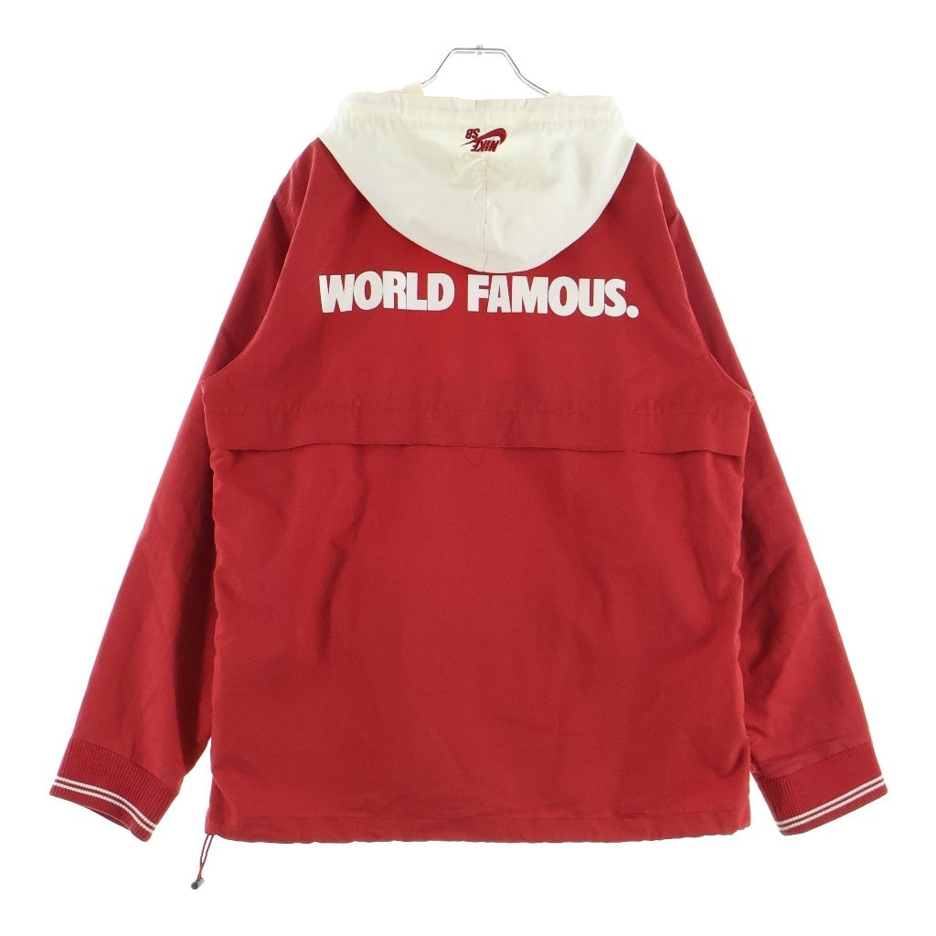 SUPREME(シュプリーム) × NIKE SB 09SS WORLD FAMOUS Half Zip Hoodie Jacket ハーフジップ アノラック プルオーバーパーカー フーディ ジャケット 347876-648