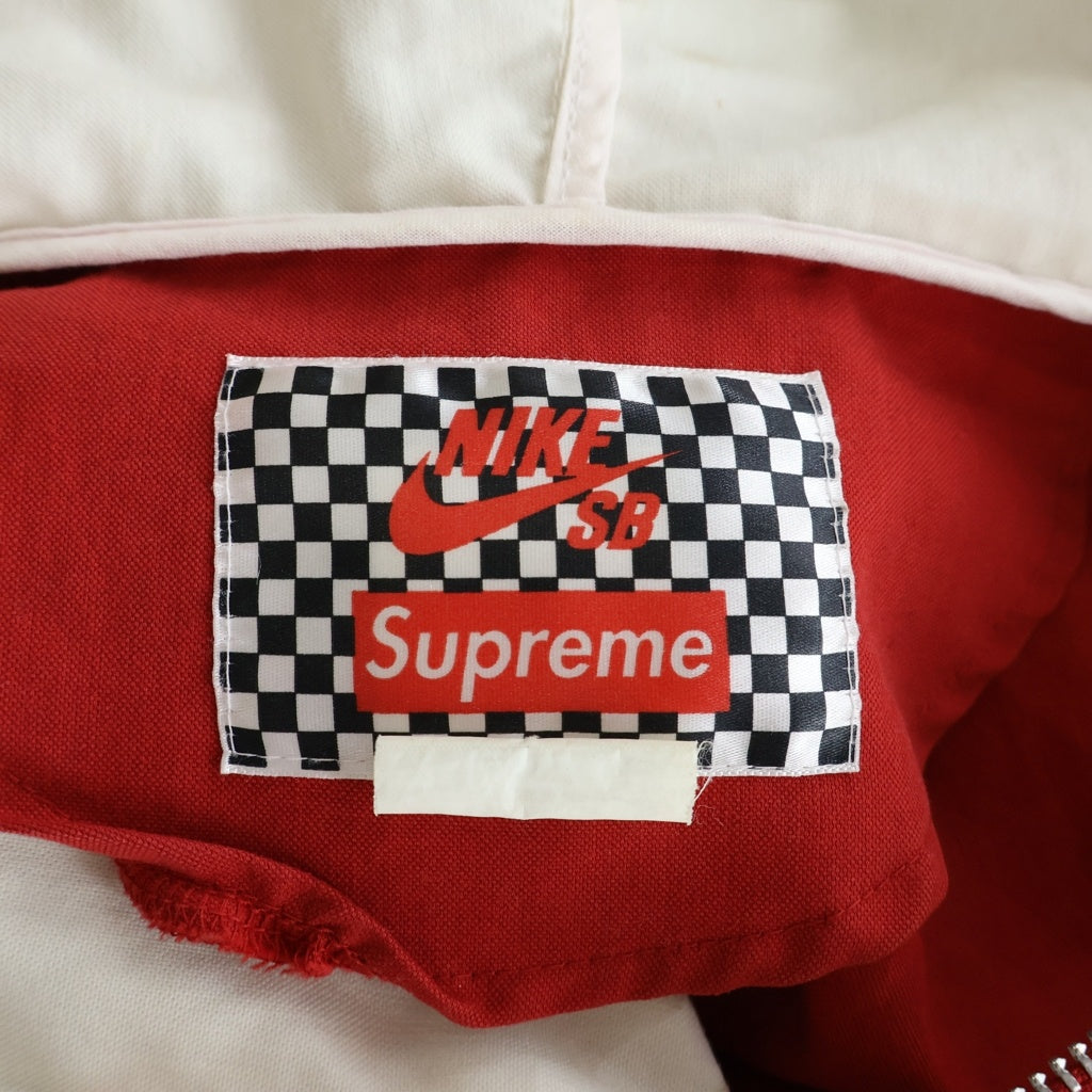 SUPREME(シュプリーム) × NIKE SB 09SS WORLD FAMOUS Half Zip Hoodie Jacket ハーフジップ アノラック プルオーバーパーカー フーディ ジャケット 347876-648
