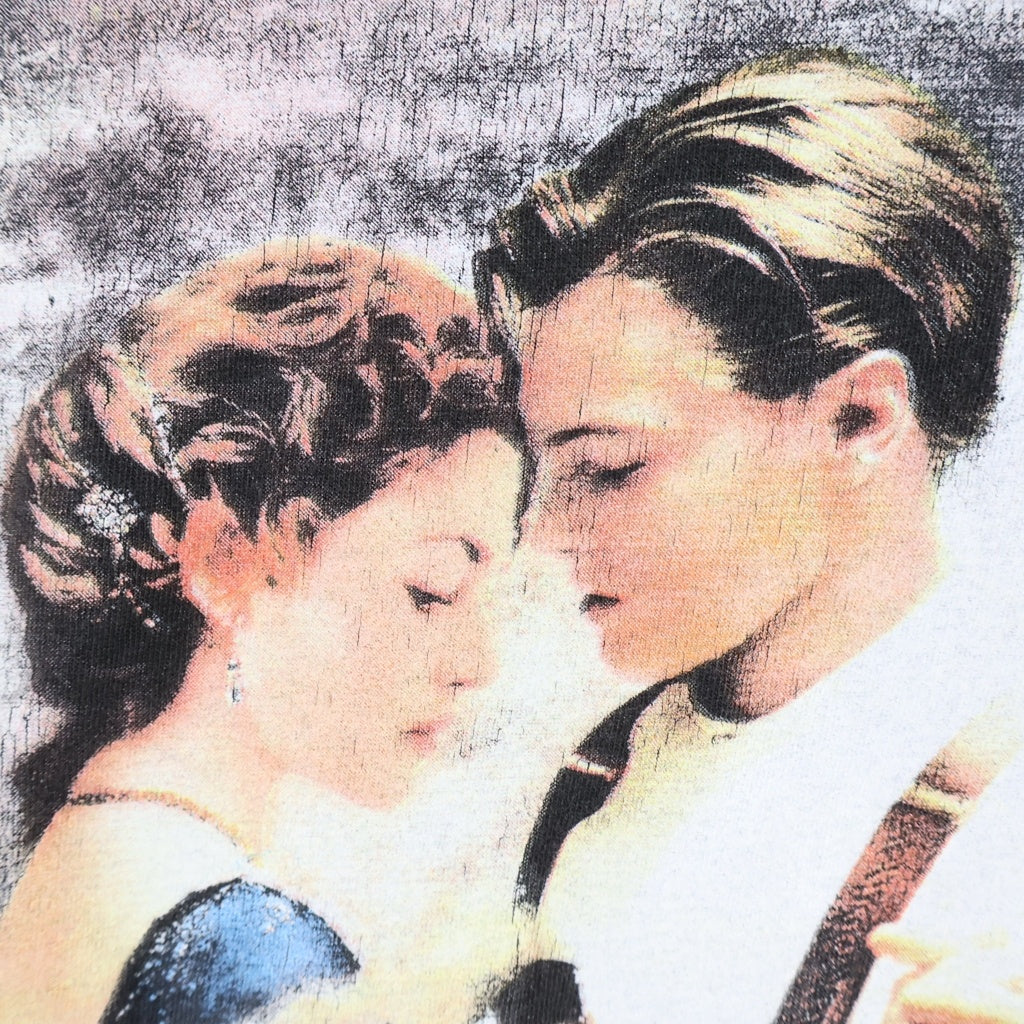 VINTAGE(ヴィンテージ) 90s Titanic Movie Tee タイタニック ムービー 映画 半袖Tシャツ カットソー ブラック