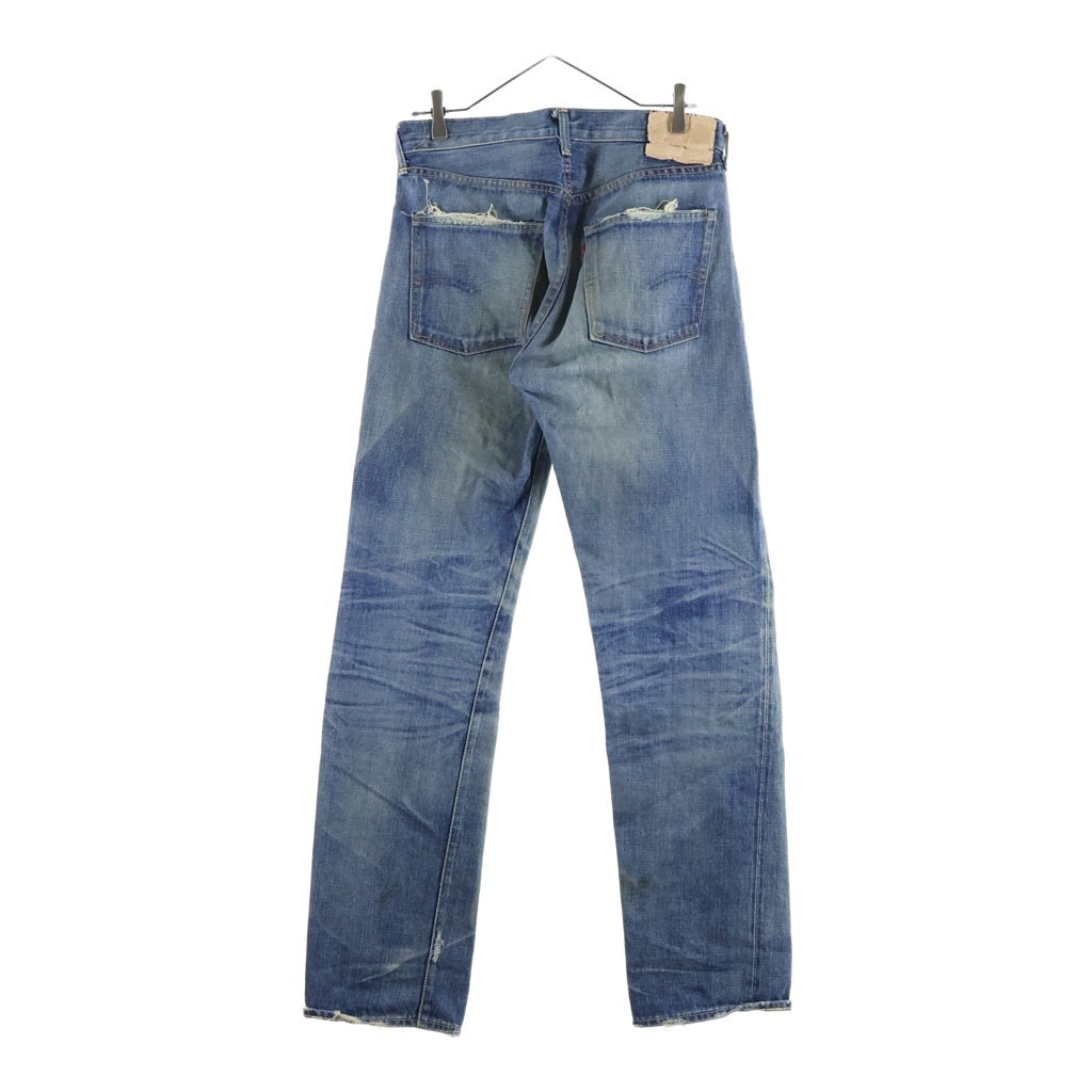 Levi's VINTAGE CLOTHING(リーバイス ビンテージ クロージング) 00s VINTAGE Replica 66501 66モデル BIG E J22 不均等V 紙パッチ ボタンフライ ボタン裏無 レプリカ デニムパンツ インディゴ