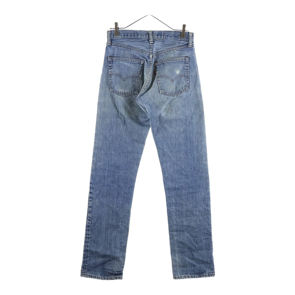 Levi's(リーバイス) 70s VINTAGE 505 66後期 スモールe 不均等V ジップフライ ボタン裏8 デニムパンツ インディゴ
