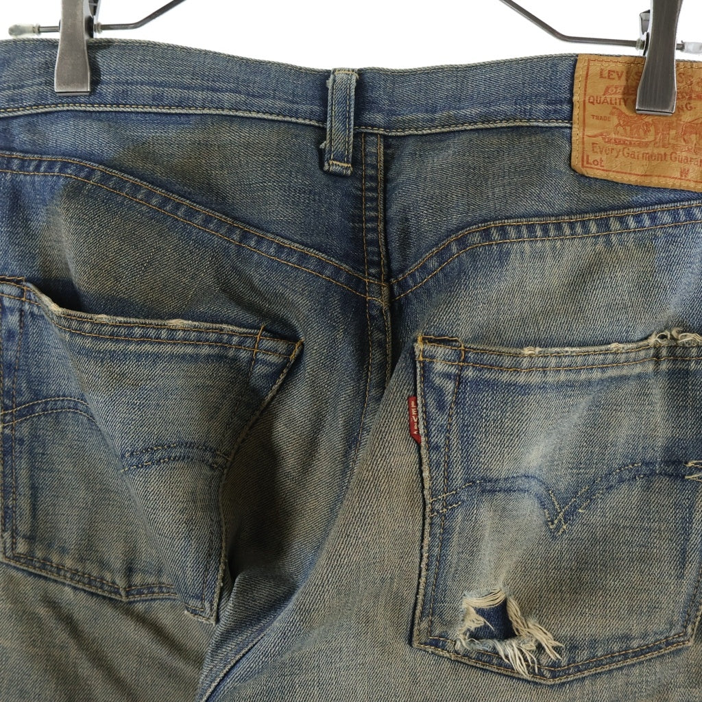 Levi's VINTAGE CLOTHING(リーバイス ビンテージ クロージング) 00s VINTAGE Replica 55501 501XX 55年製モデル BIG E 均等V 革パッチ ボタンフライ ボタン裏無 デニムパンツ インディゴ