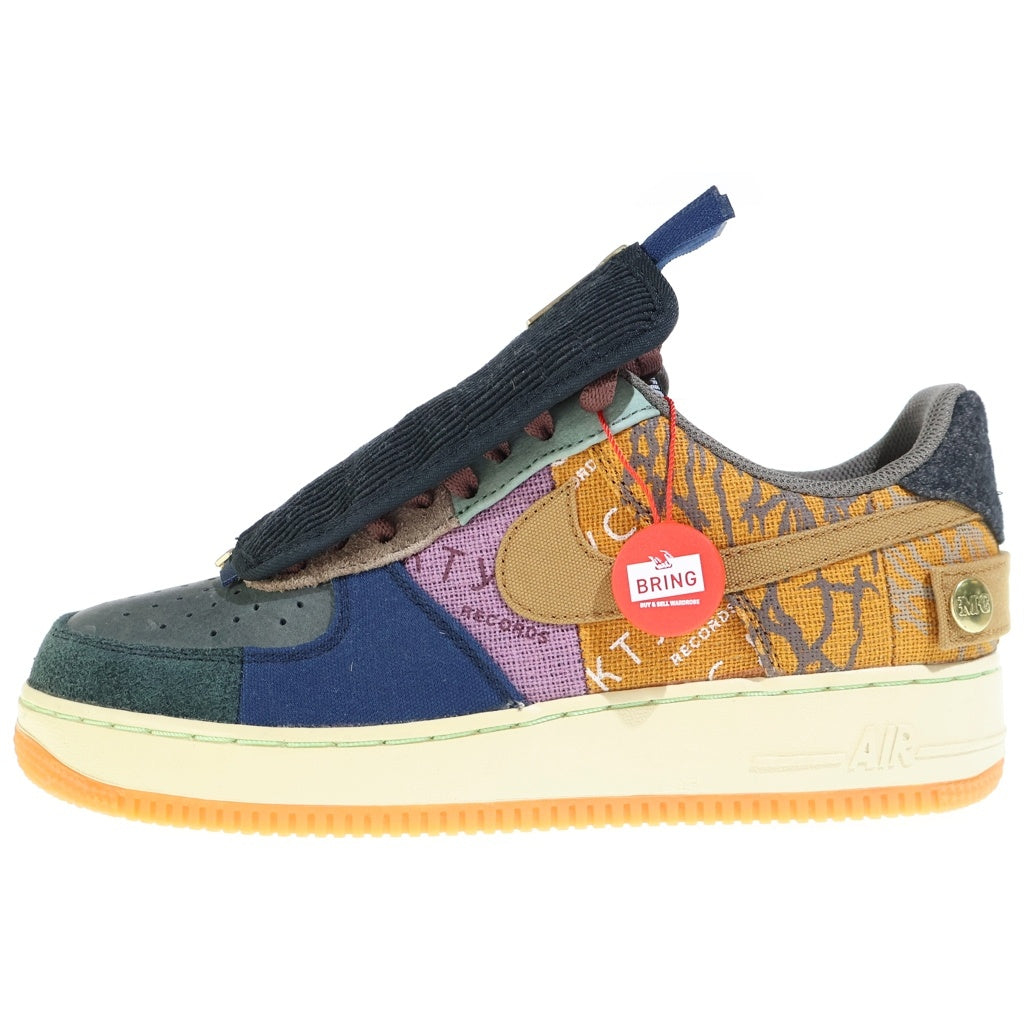 NIKE(ナイキ) ×TRAVIS SCOTT AIR FORCE1 CACTUS JACK トラヴィススコット カクタスジャック ローカットスニーカー マルチ US9/27cm CN2405-900