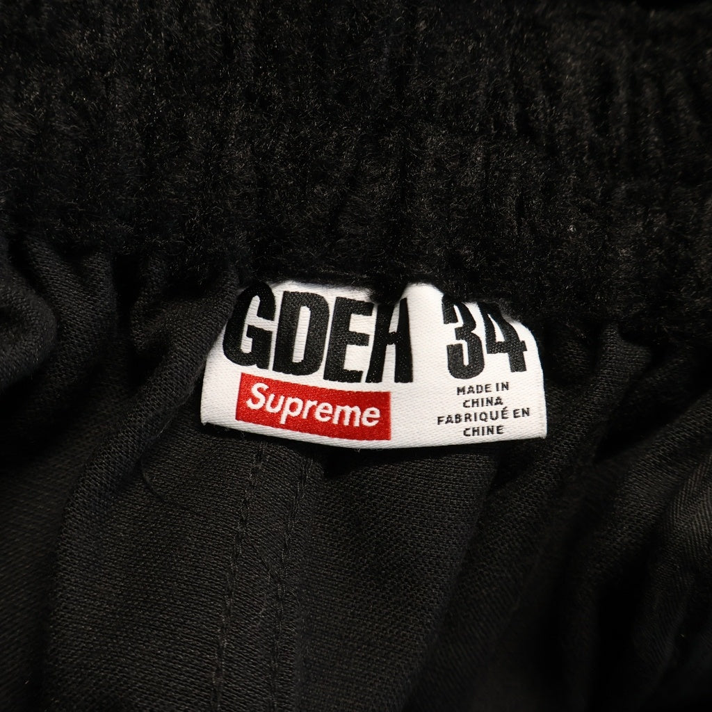 SUPREME(シュプリーム) 25SS ×GOODENOUGH Crushed Rayon Cargo Short グッドイナフ クラッシュ レーヨン カーゴショーツ ハーフパンツ ブラック