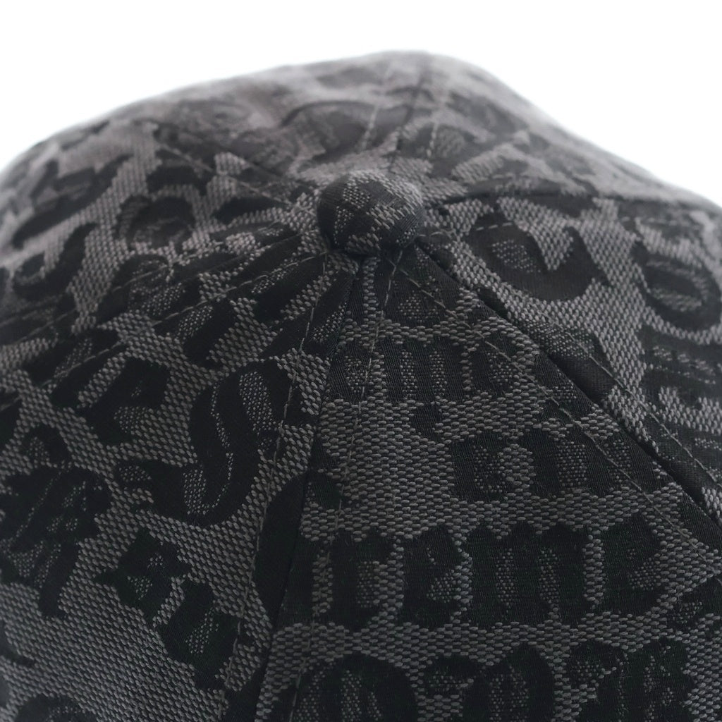 SUPREME(シュプリーム) 25SS Cities Jacquard 6-Panel シィティーズ ジャカード 6パネル キャップ 帽子 ブラック