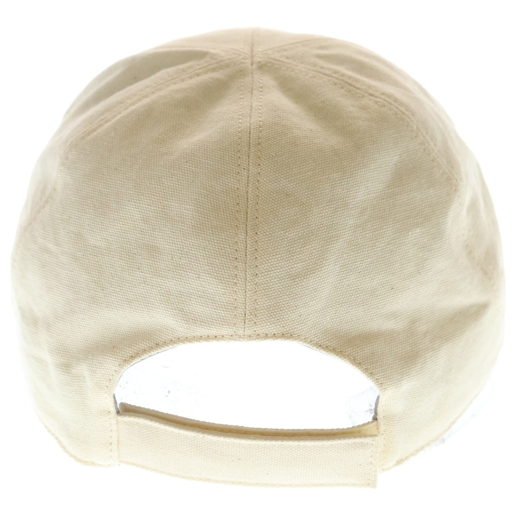 DIOR(ディオール) ×DENIM TEARS Cap デニムティアーズ キャンバスキャップ 帽子 アイボリー 383C911E4511