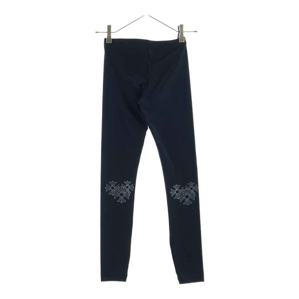 CHROME HEARTS(クロムハーツ) LEGGINGS CHプラス ナイロンレギンスパンツ ブラック
