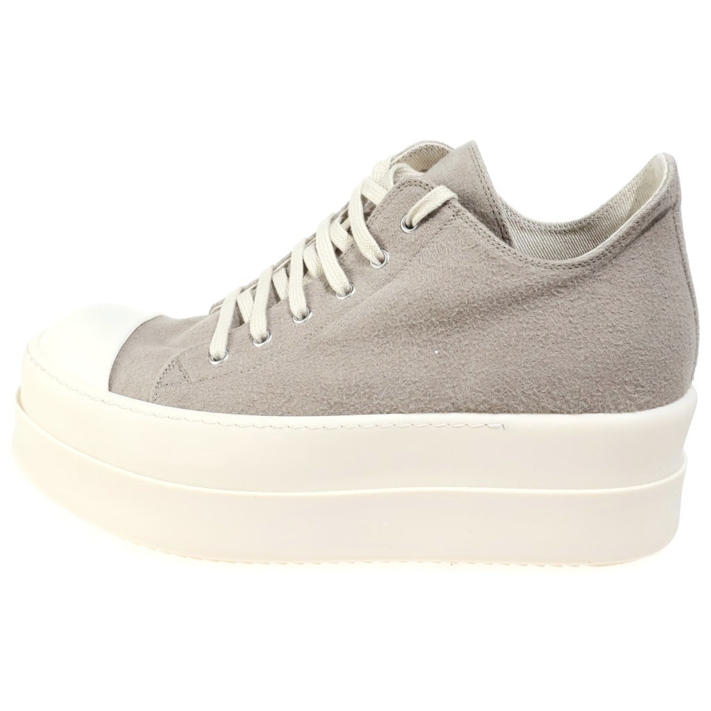 DRKSHDW(ダークシャドウ) DOUBLE BUMPER LOW SNEAKS ダブルバンパー ローカットスニーカー グレー DU02E7832-BMO