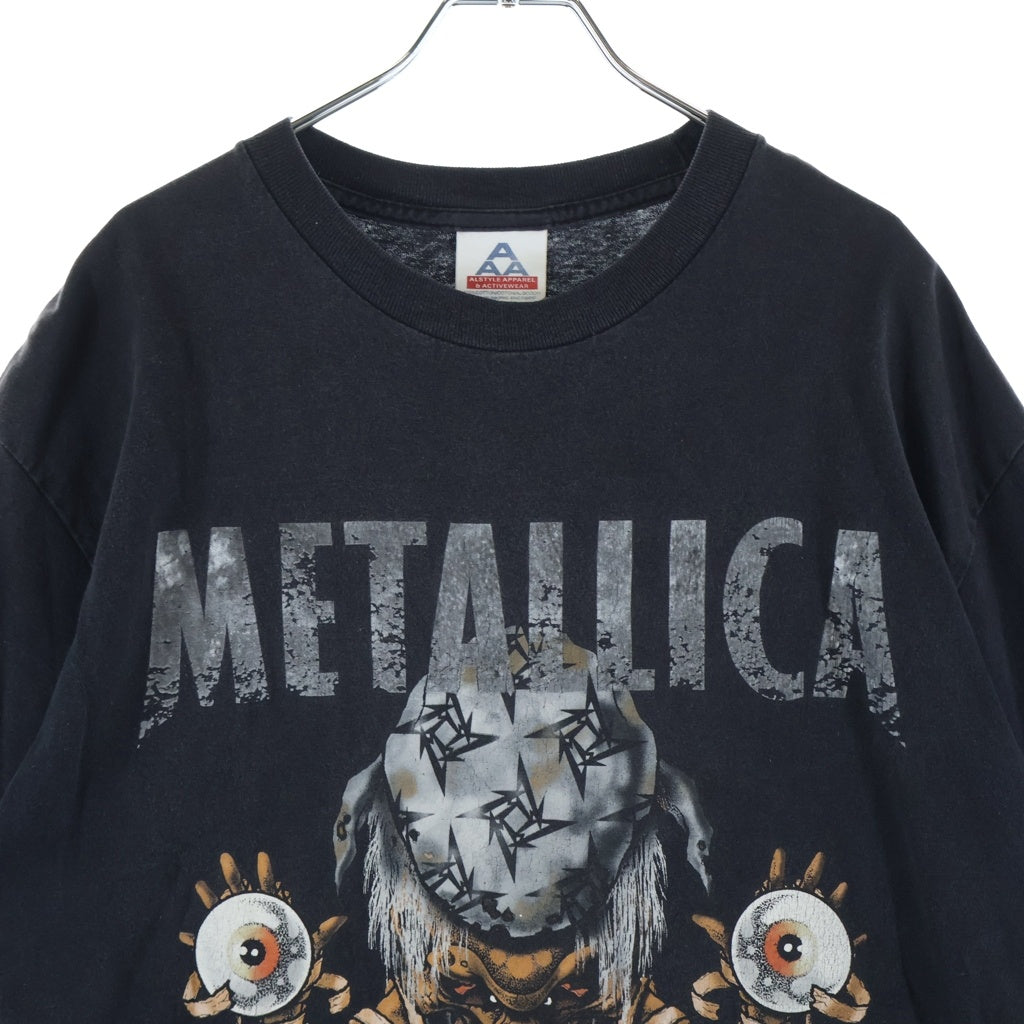 VINTAGE(ヴィンテージ) 00s METARICA Pushead Scull Tee メタリカ バンド 半袖Tシャツ カットソー ブラック